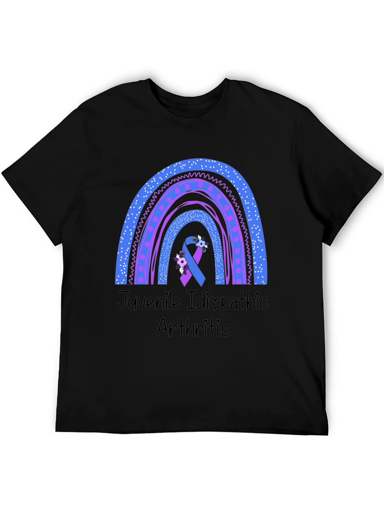 Juvenile Idiopathic Arthritis Awareness Rainbow T-Shirt