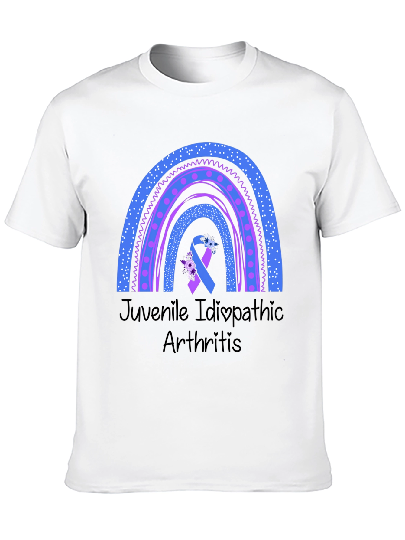 Juvenile Idiopathic Arthritis Awareness Rainbow T-Shirt
