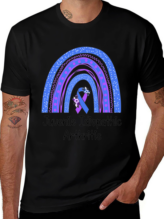 Juvenile Idiopathic Arthritis Awareness Rainbow T-Shirt