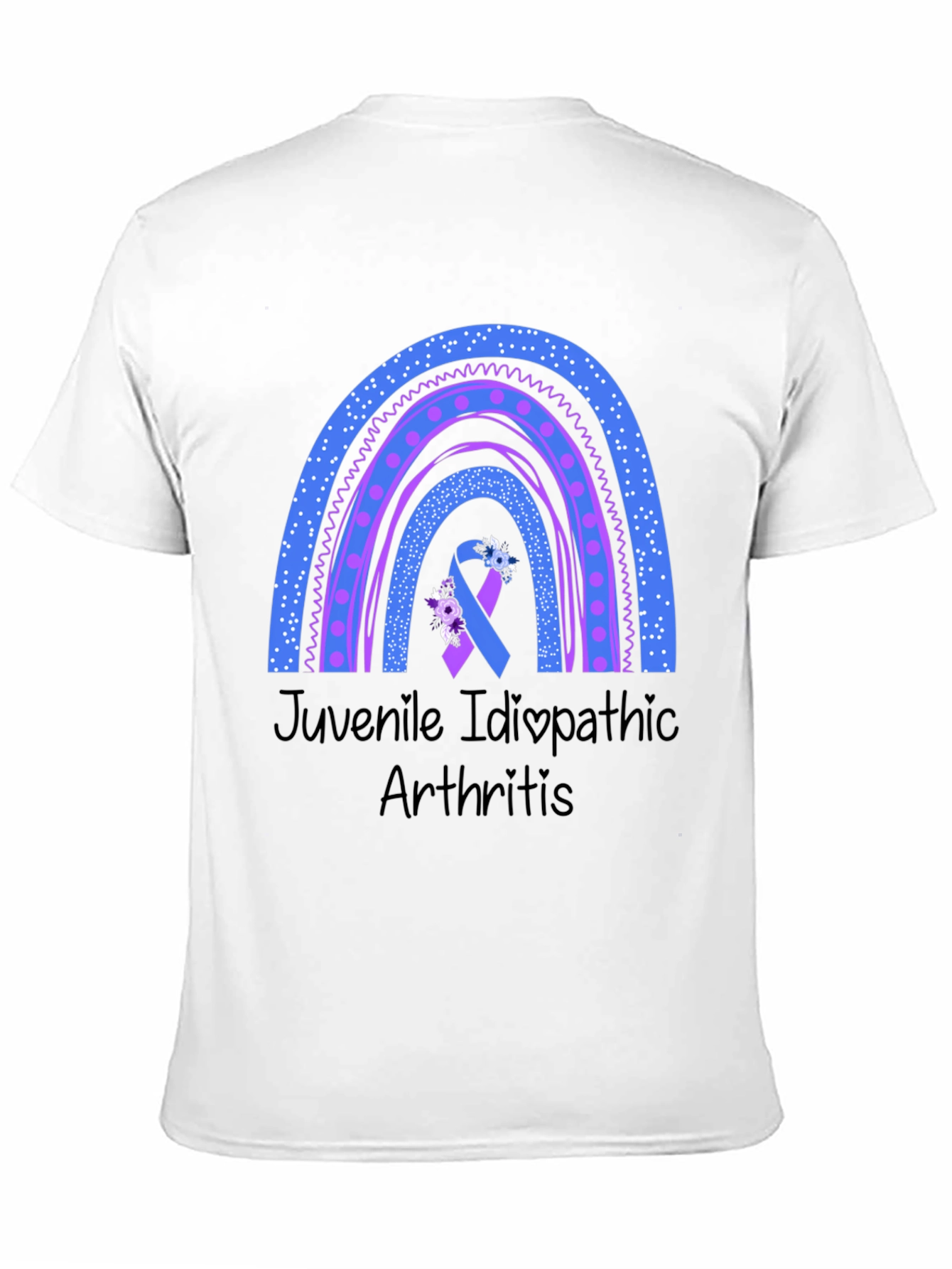 Juvenile Idiopathic Arthritis Awareness Rainbow T-Shirt