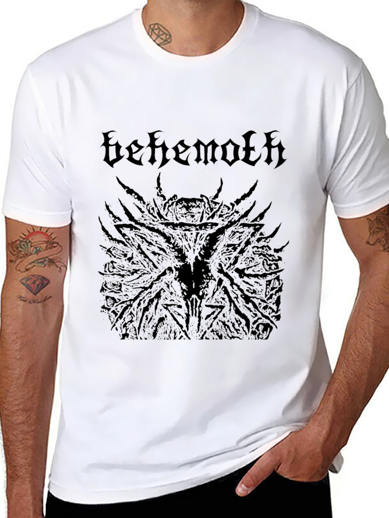Behemoth Band T-Shirt Black Graphic Tee