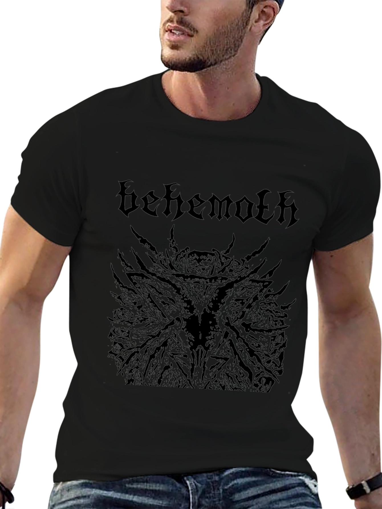 Behemoth Band T-Shirt Black Graphic Tee