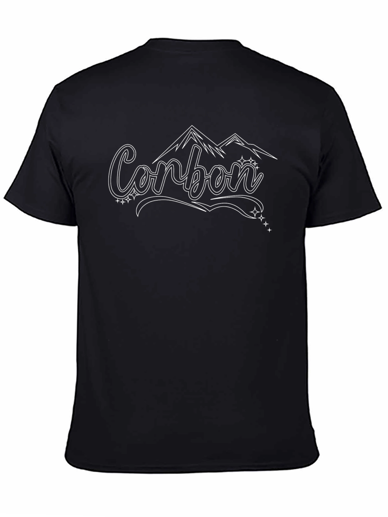 Corbon Mountain Graphic Tee - Black