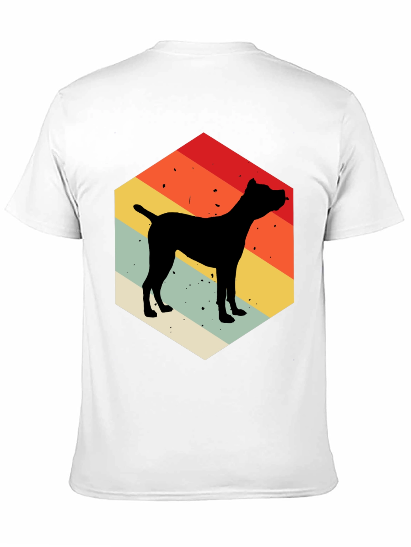 Retro Dog Silhouette T-Shirt