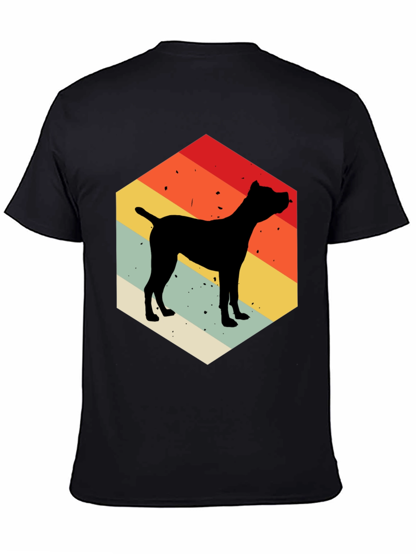 Retro Dog Silhouette T-Shirt