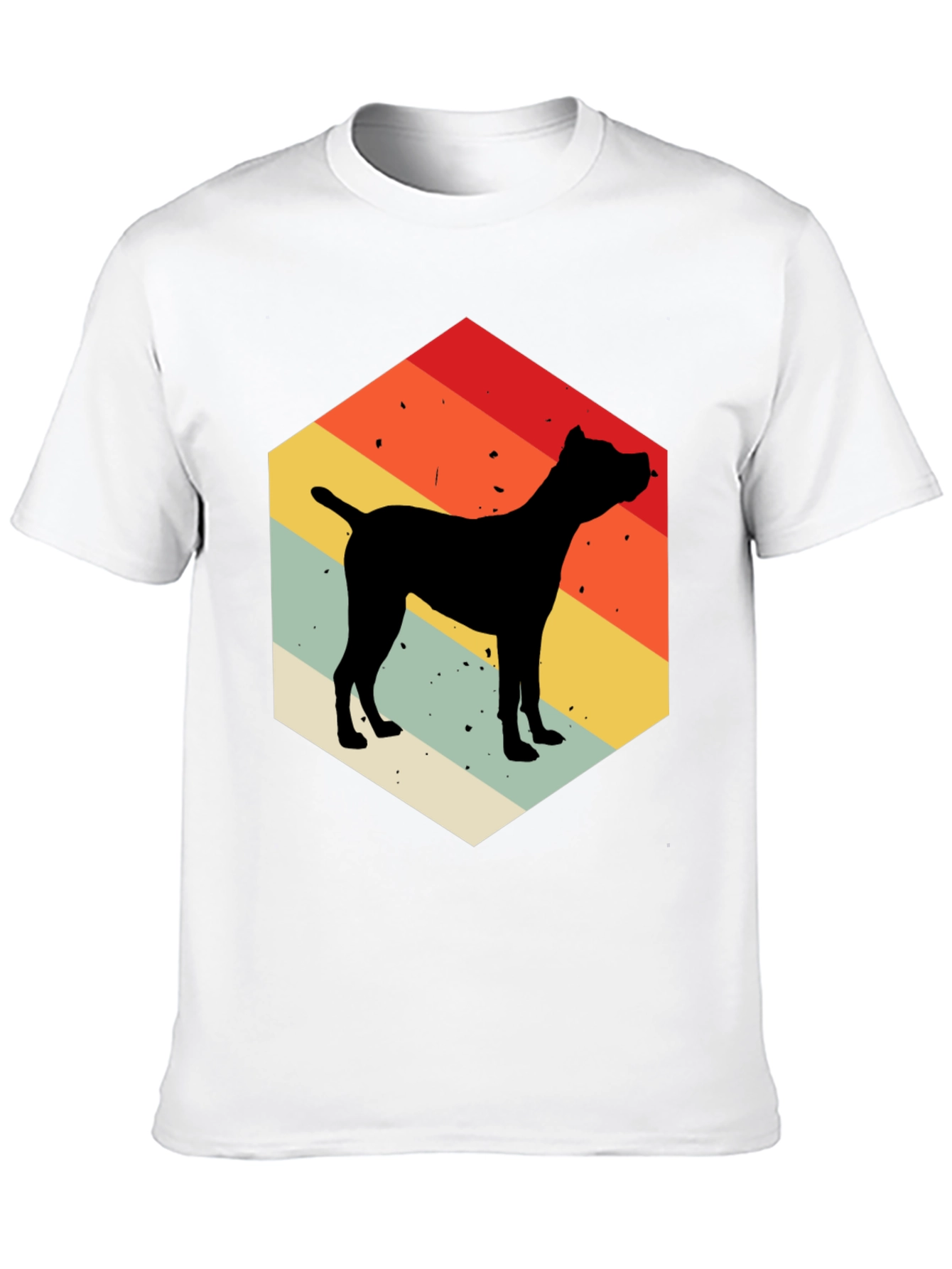 Retro Dog Silhouette T-Shirt
