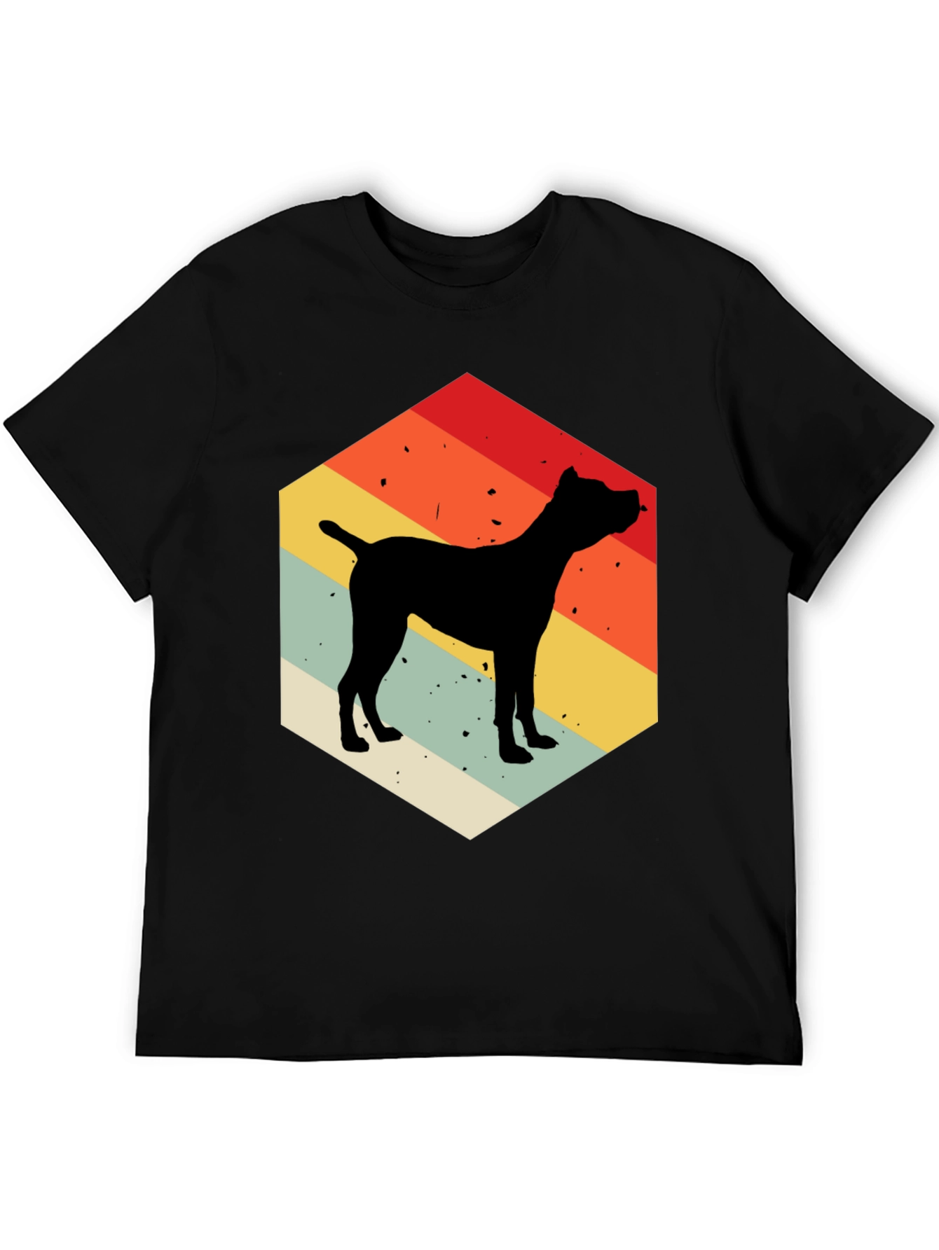 Retro Dog Silhouette T-Shirt