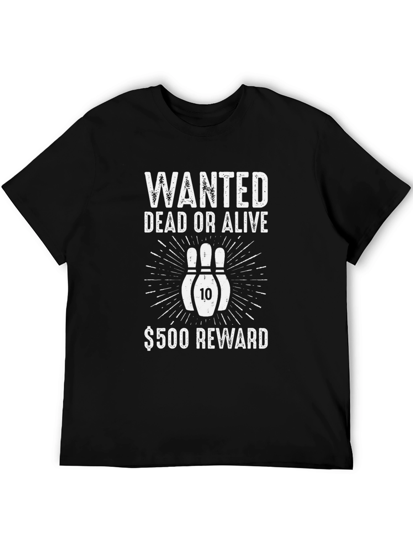 Wanted Bowling T-Shirt