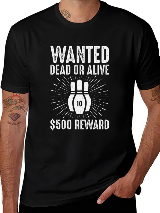 Wanted Bowling T-Shirt