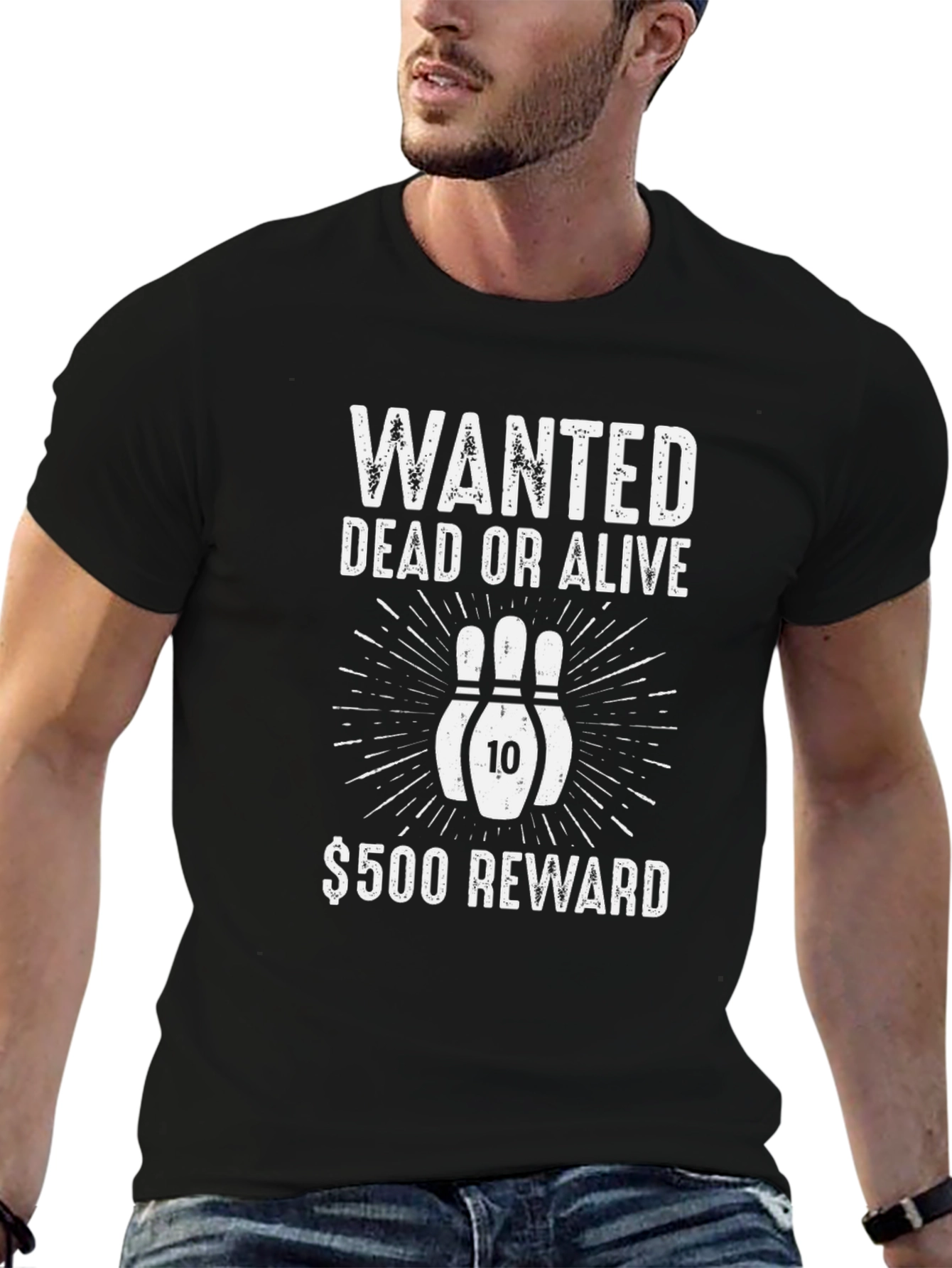 Wanted Bowling T-Shirt