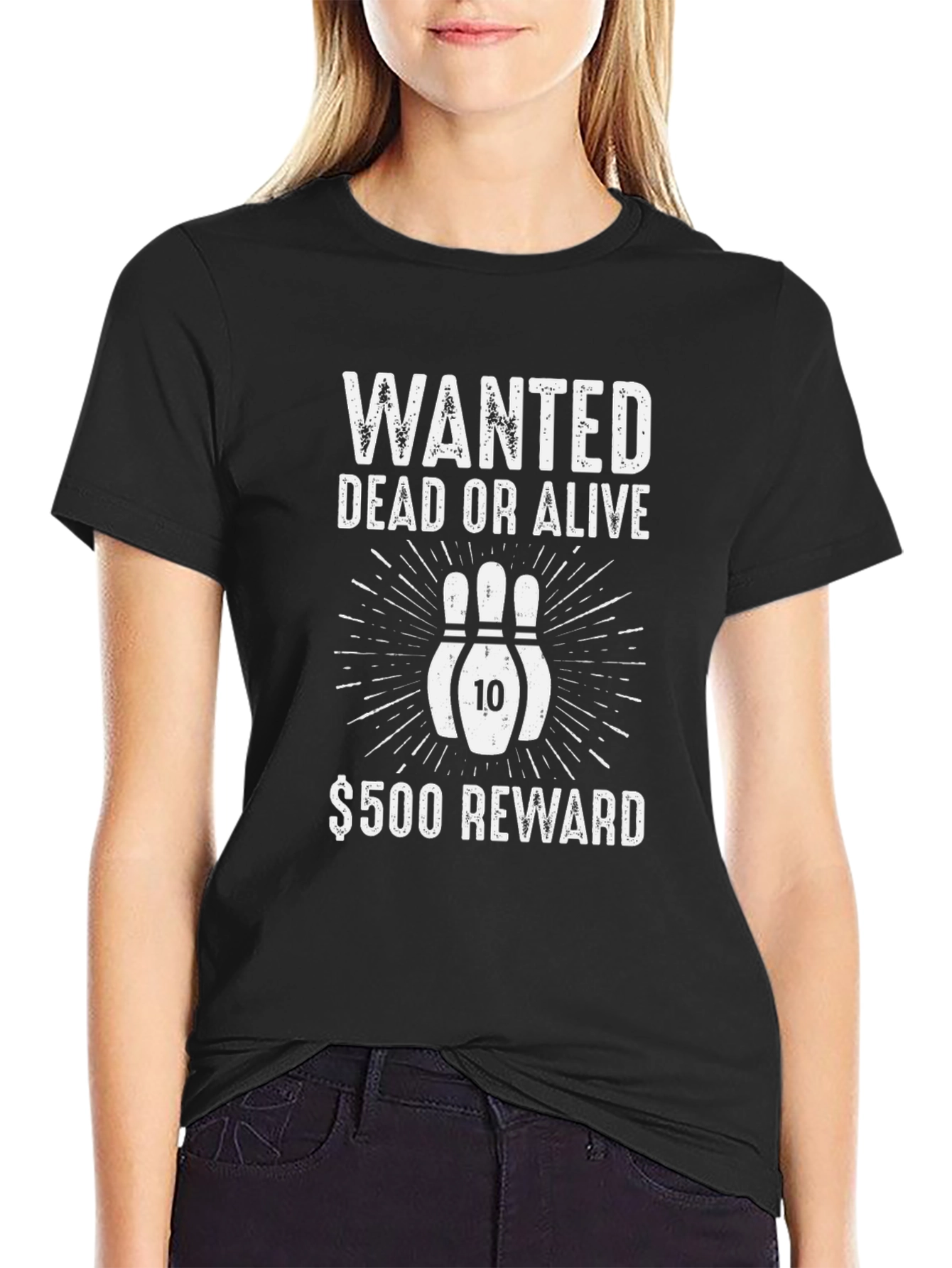 Wanted Bowling T-Shirt
