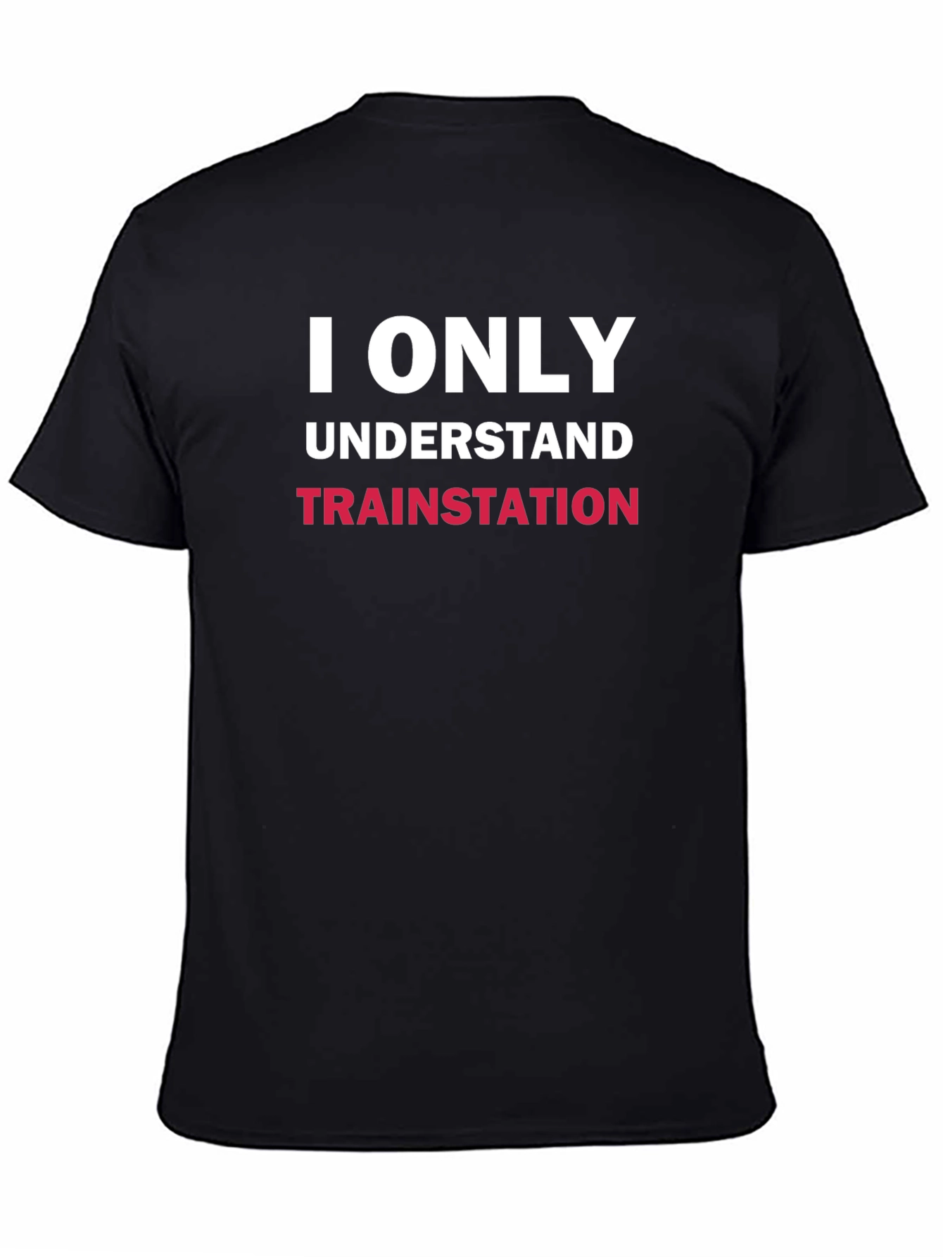 I Only Understand Train Station Graphic Tee