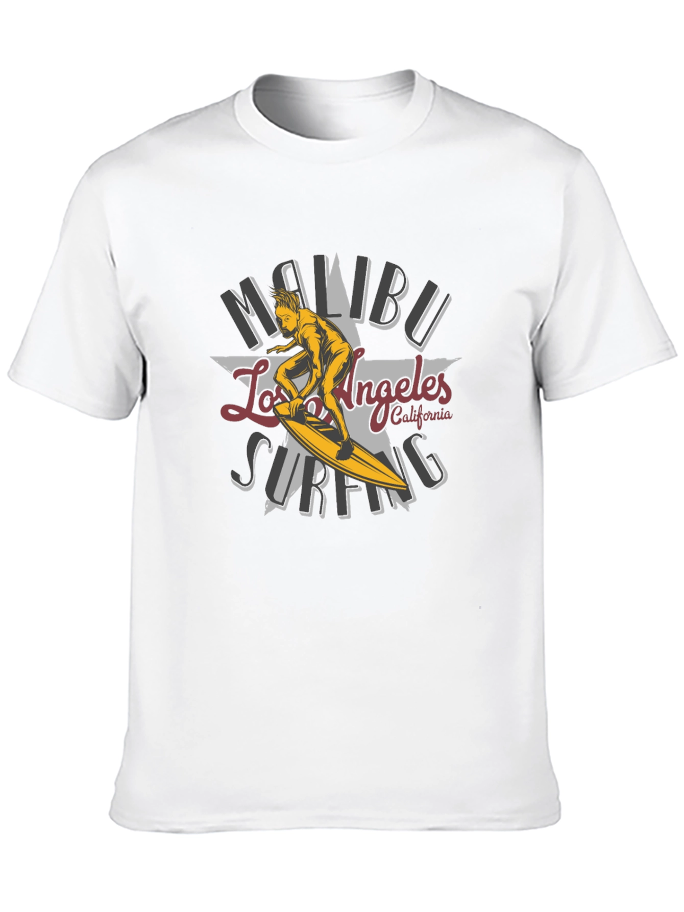 Malibu Surfing Los Angeles T-Shirt
