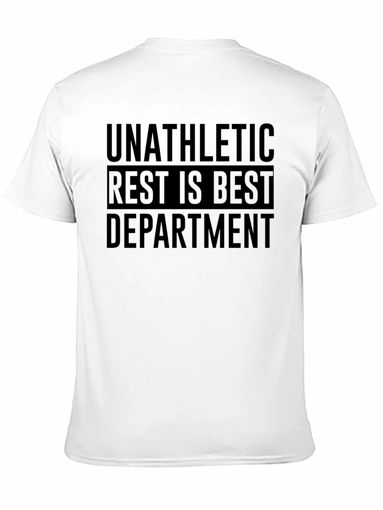 Unathletic Rest is Best Department Graphic Tee