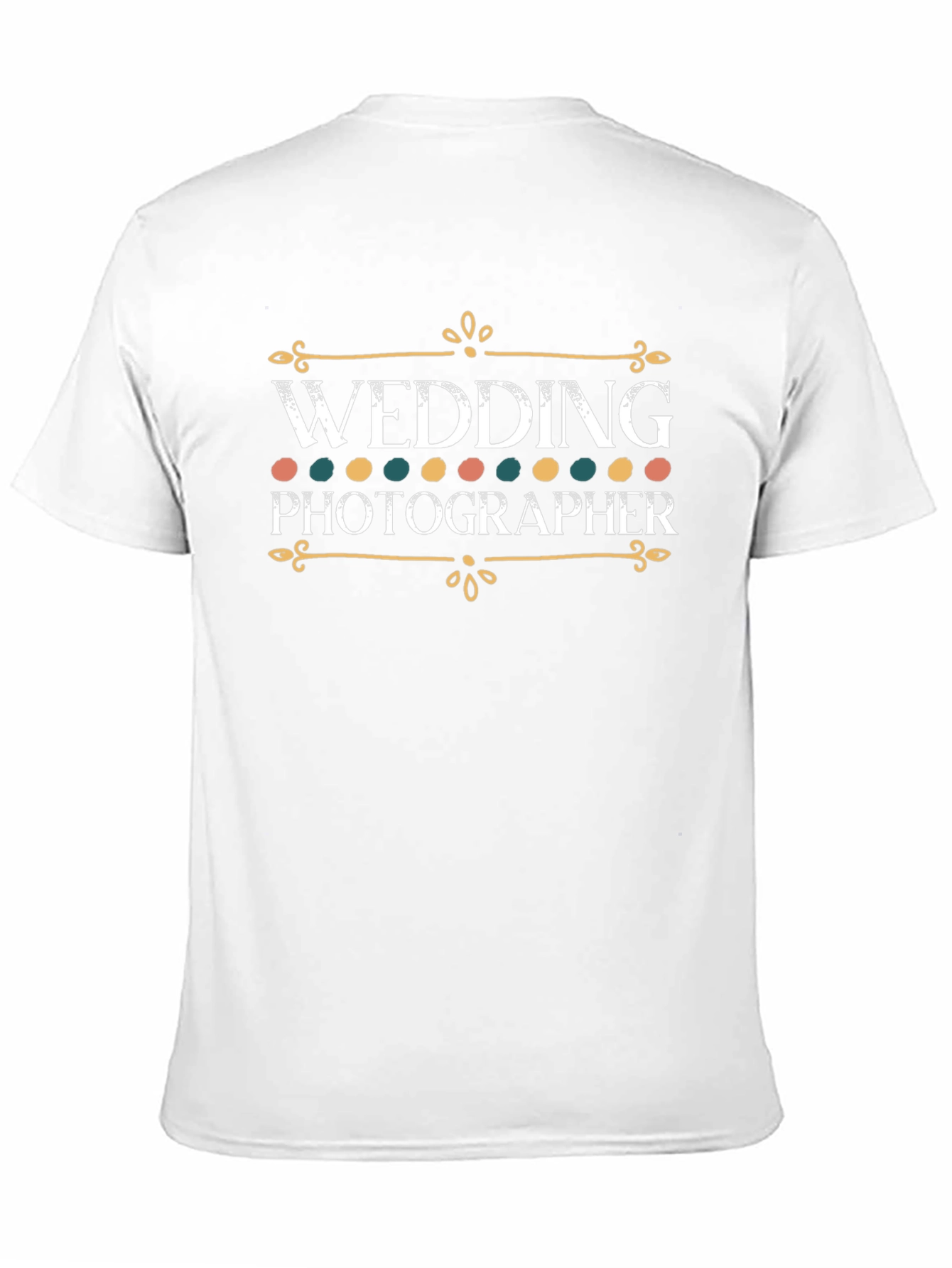 Wedding Photographer T-Shirt - Stylish Photo Gift