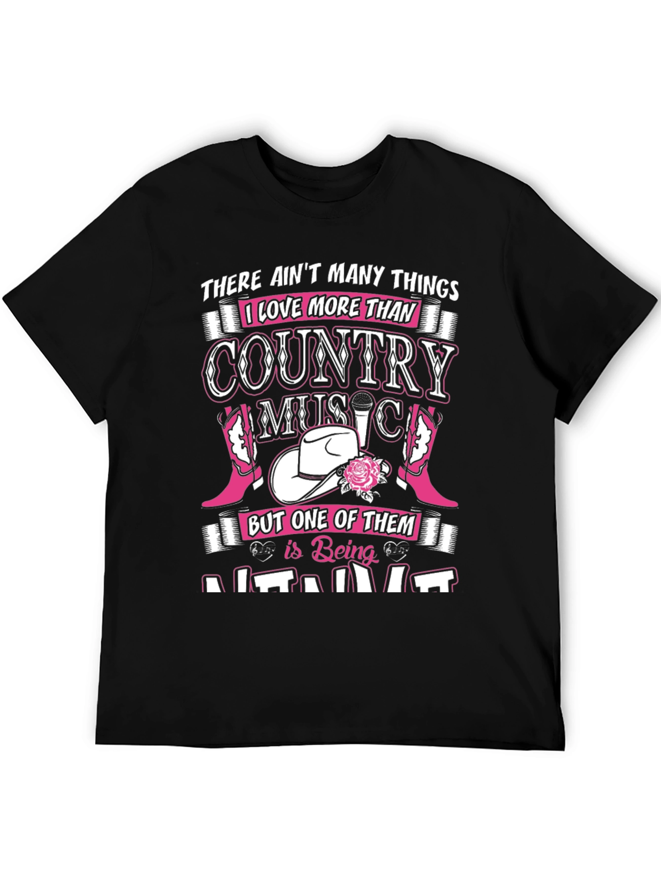 Country Music Nana Graphic T-Shirt