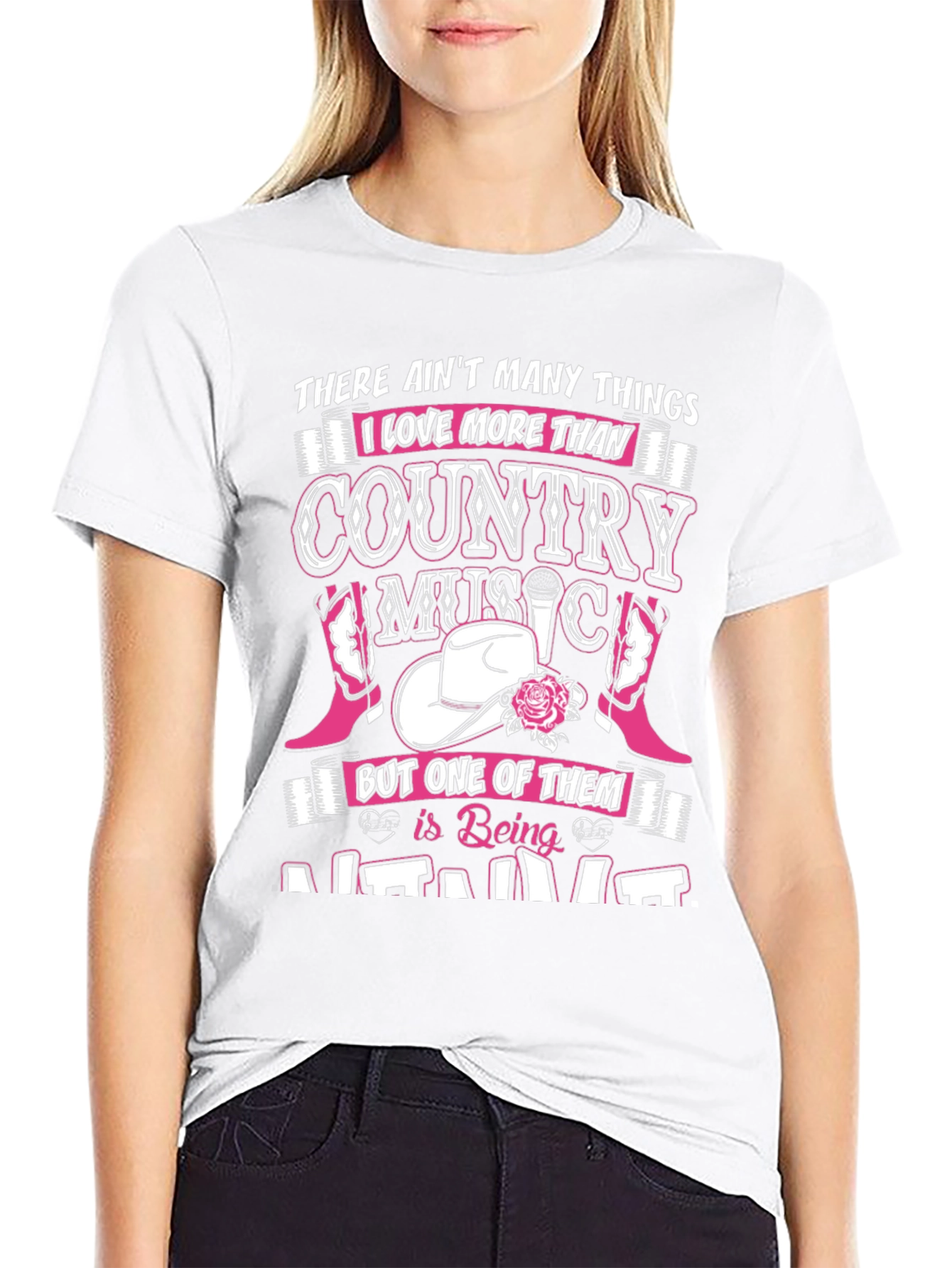 Country Music Nana Graphic T-Shirt