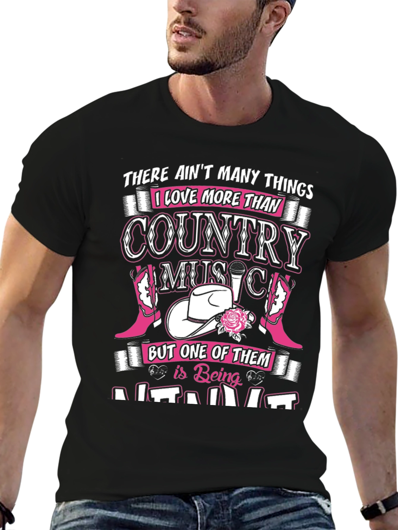 Country Music Nana Graphic T-Shirt