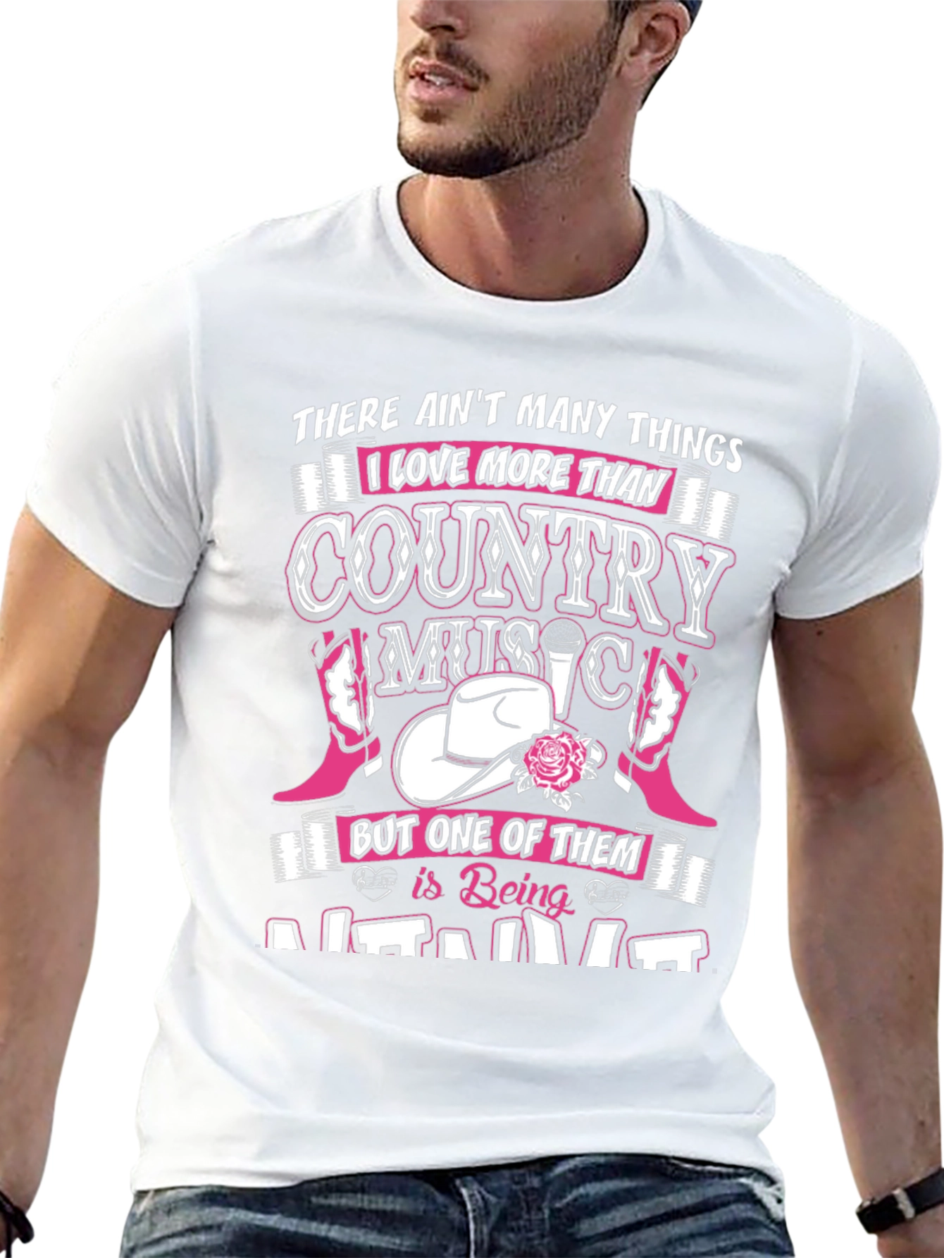 Country Music Nana Graphic T-Shirt