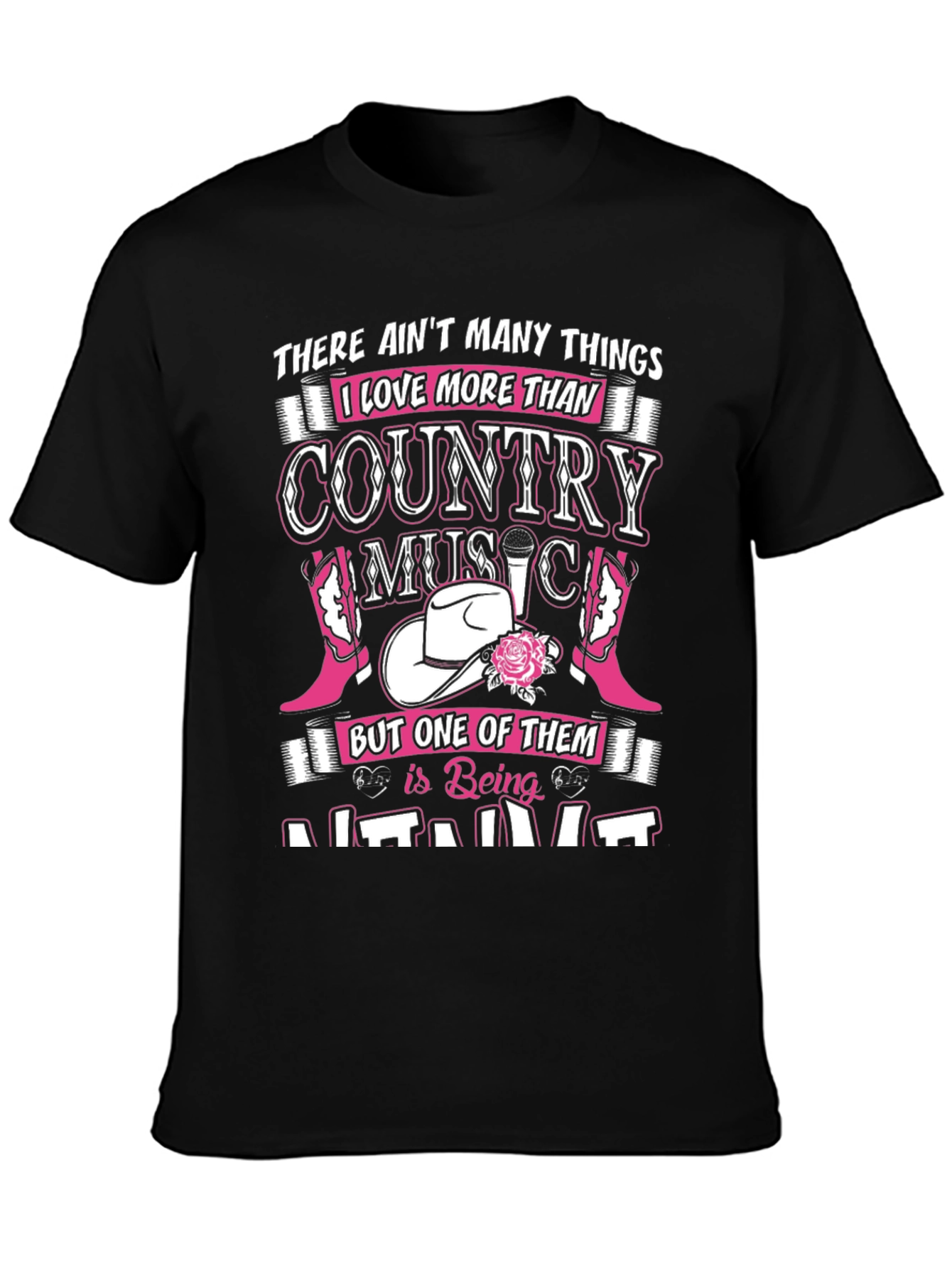 Country Music Nana Graphic T-Shirt