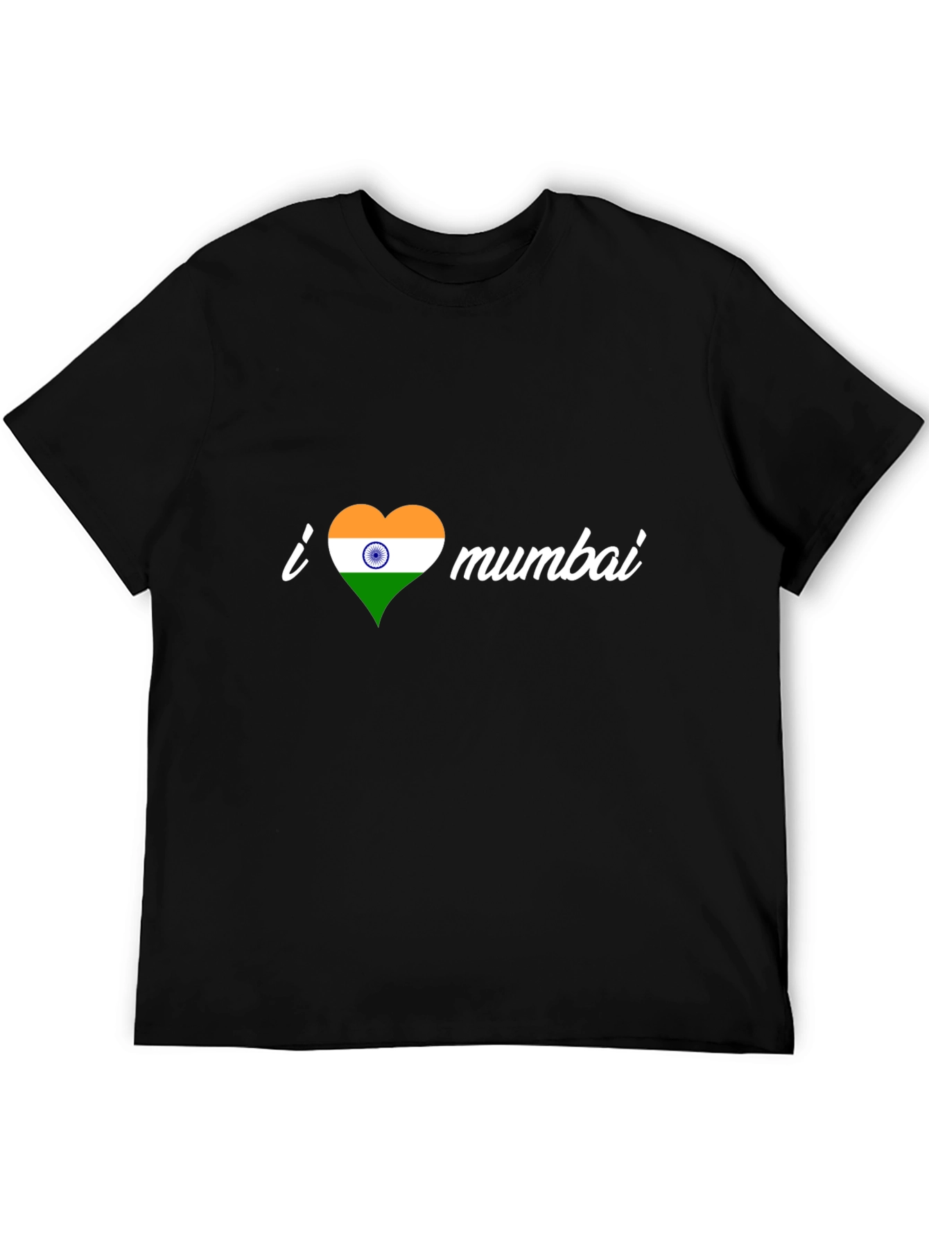 I Heart Mumbai Black T-Shirt