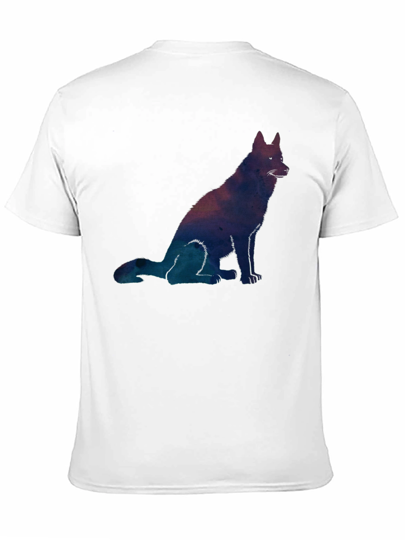 Galaxy Dog Graphic Tee - Mens Black T-Shirt