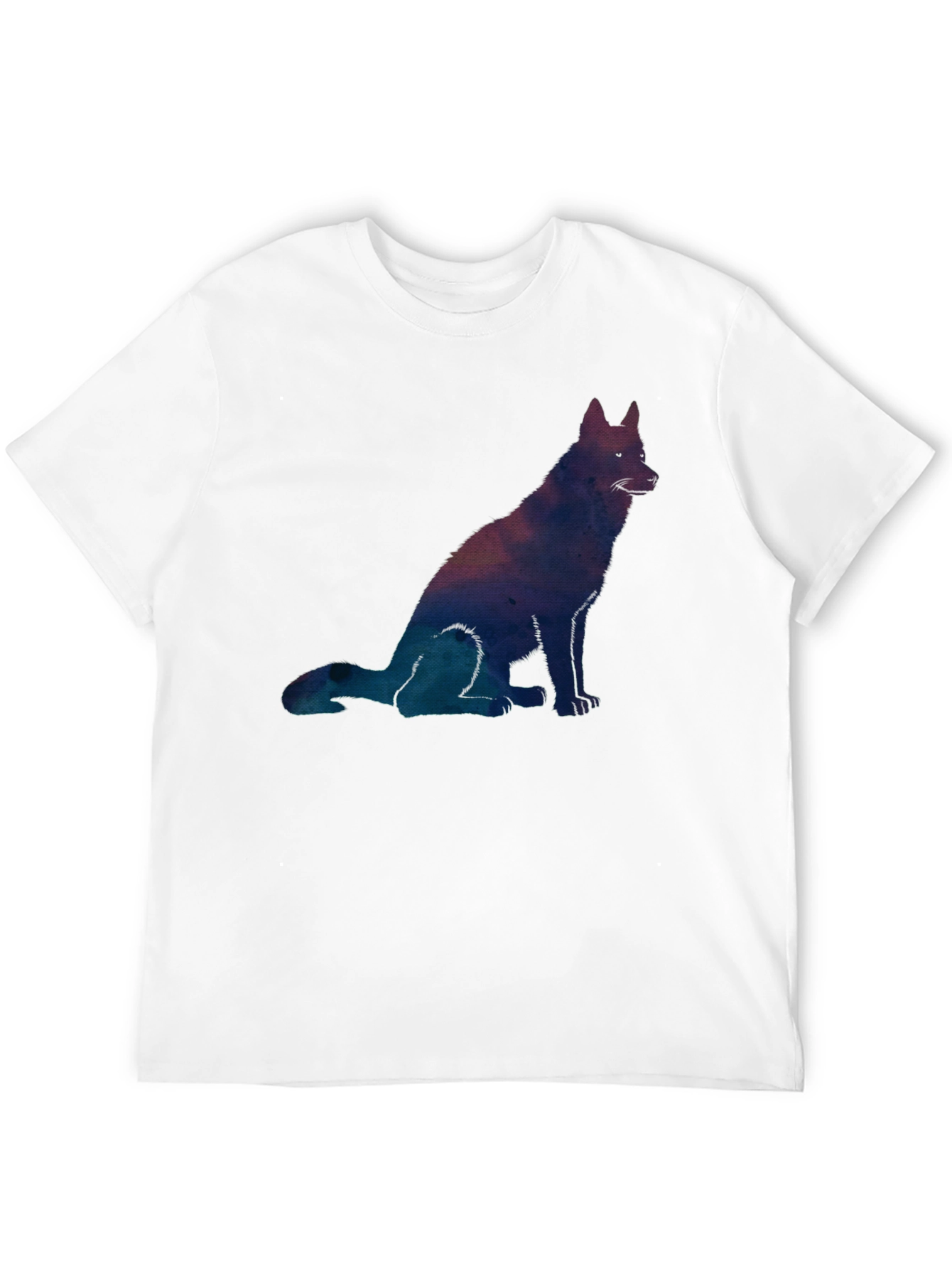 Galaxy Dog Graphic Tee - Mens Black T-Shirt
