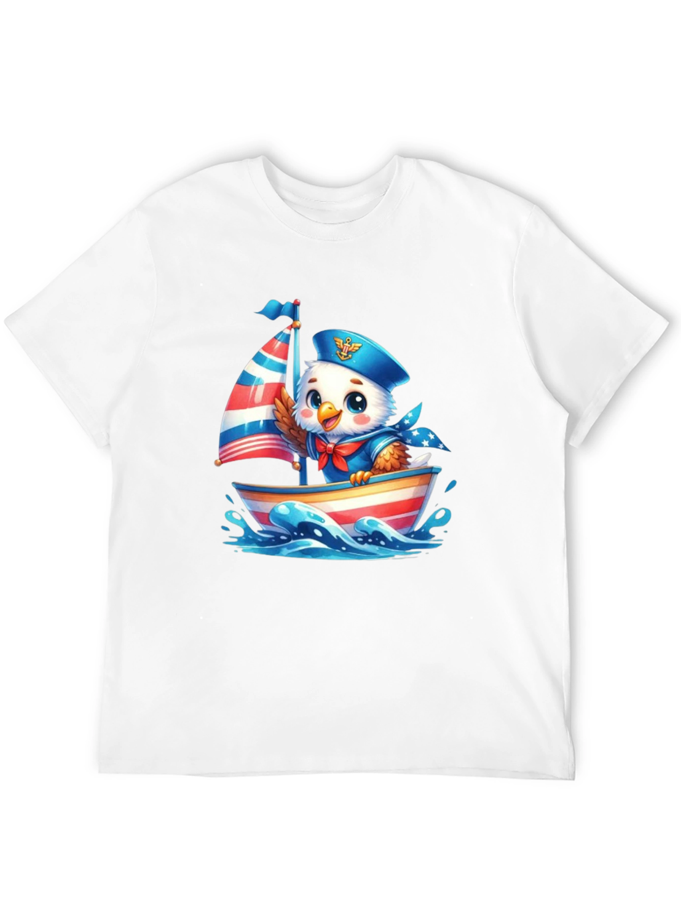 Patriotic Eagle Sailor T-Shirt