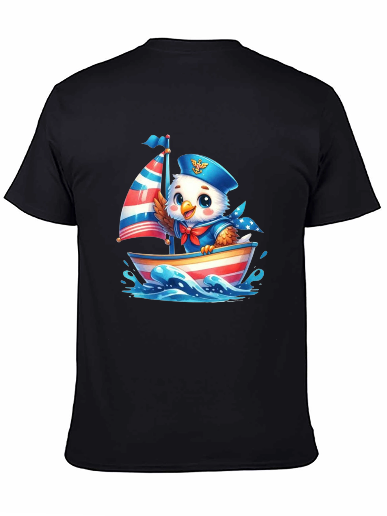 Patriotic Eagle Sailor T-Shirt