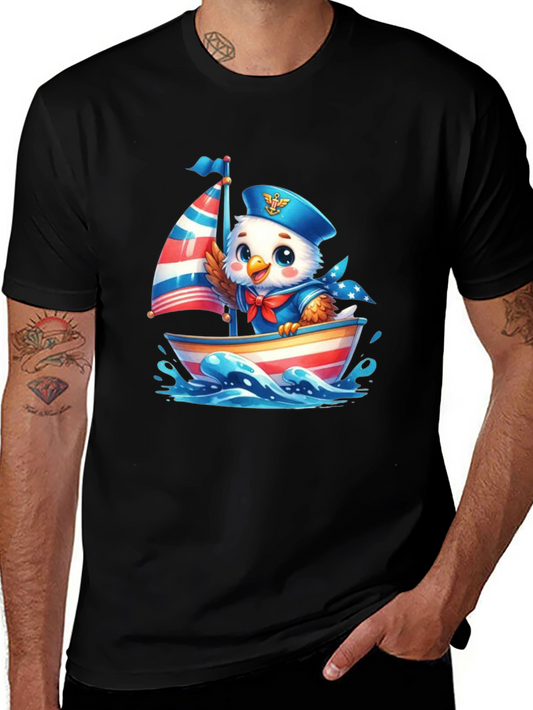 Patriotic Eagle Sailor T-Shirt