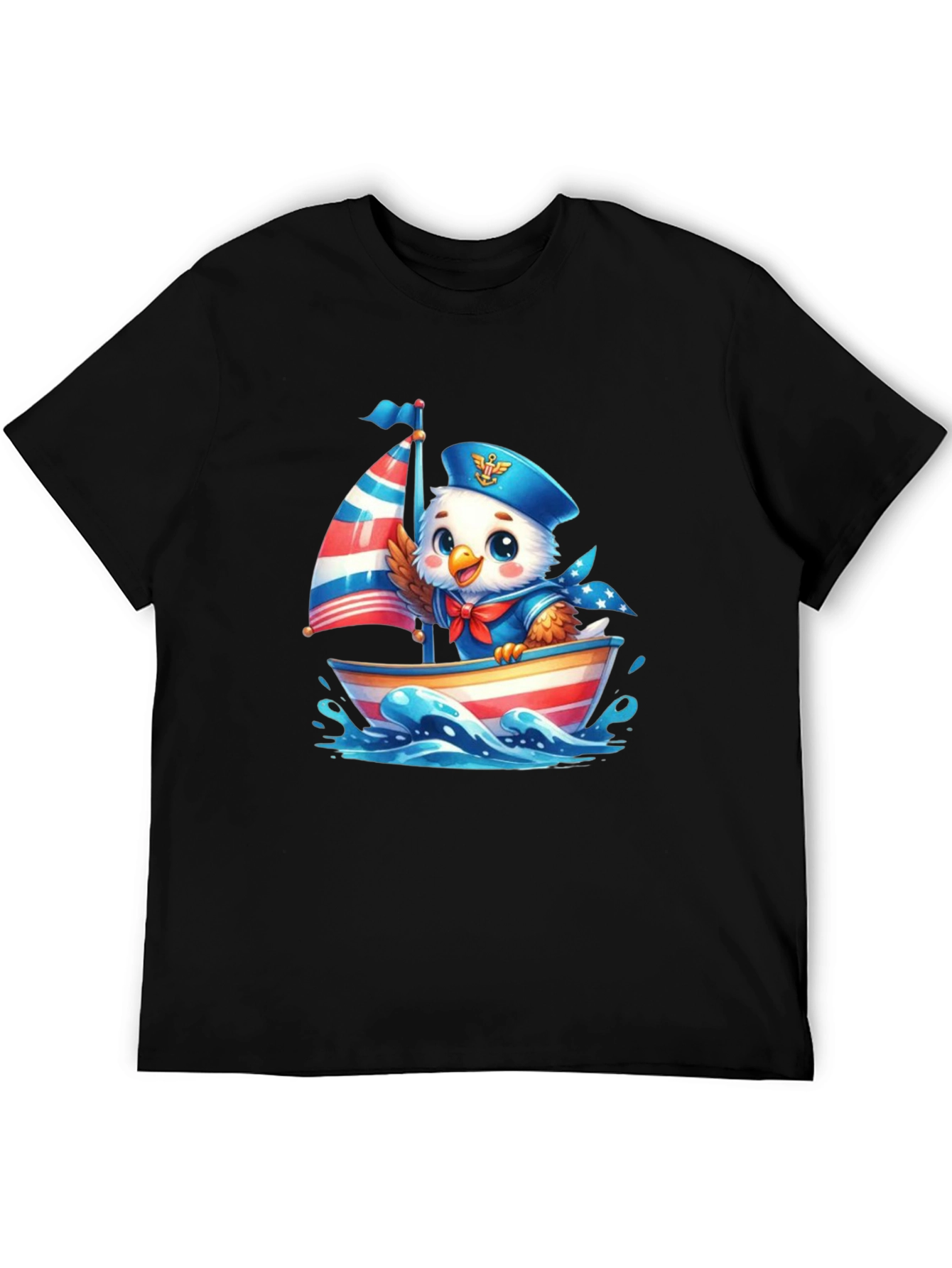Patriotic Eagle Sailor T-Shirt