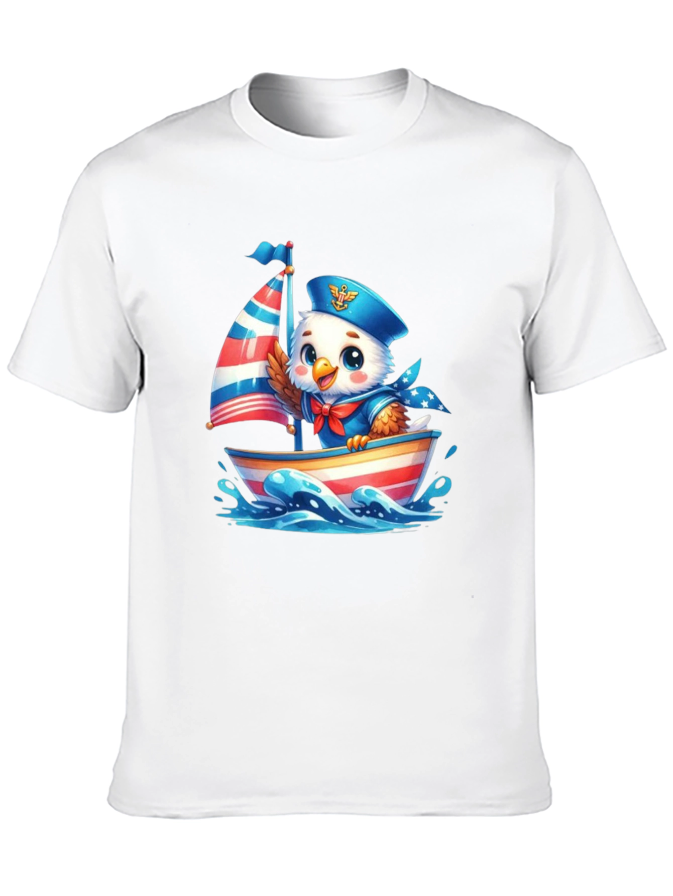 Patriotic Eagle Sailor T-Shirt