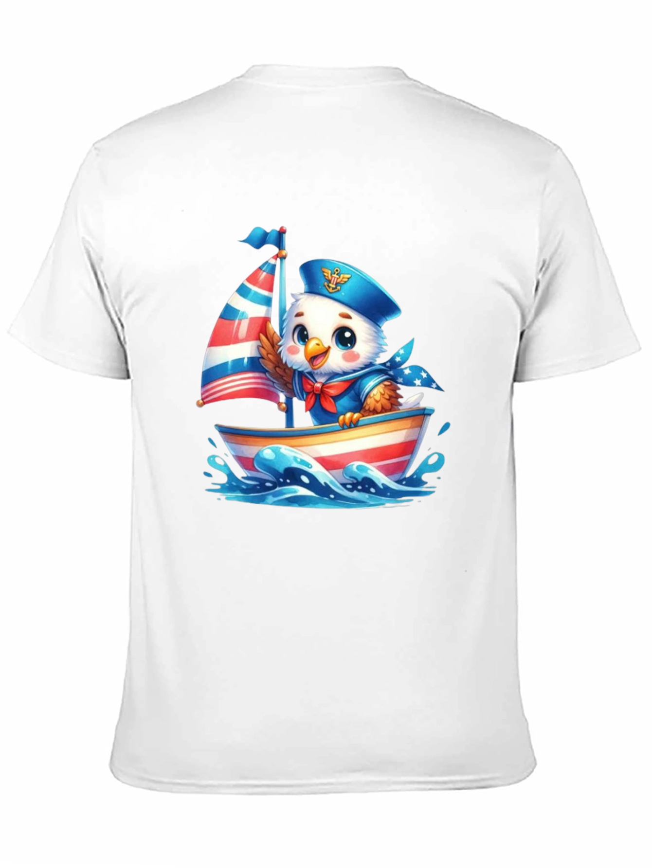 Patriotic Eagle Sailor T-Shirt