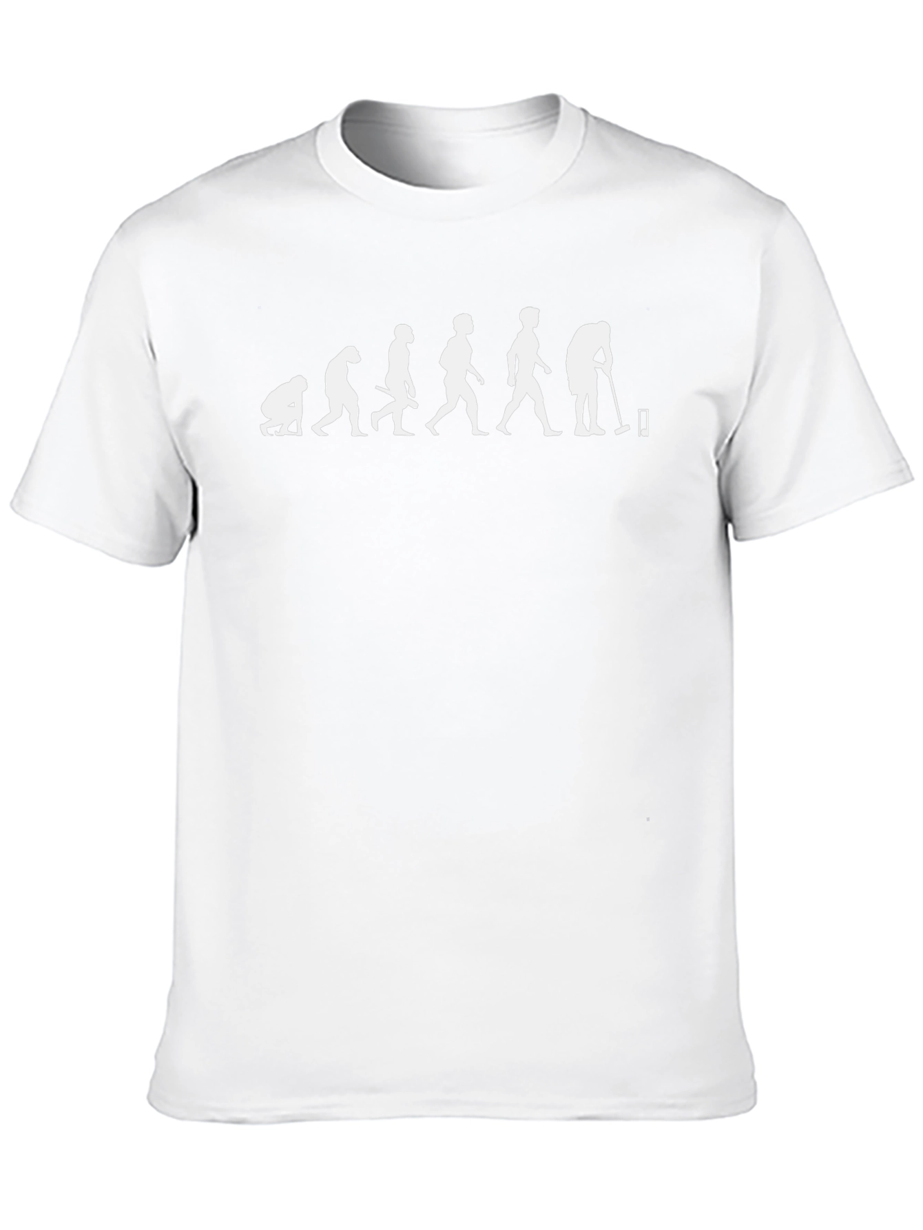 Golf Evolution Graphic T-Shirt - Black