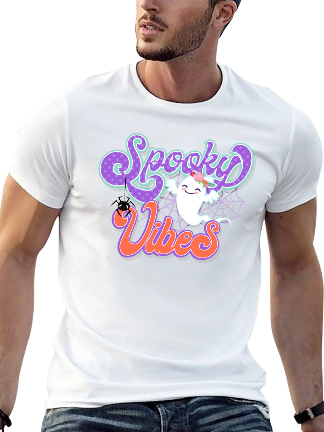 Spooky Vibes Halloween T-Shirt