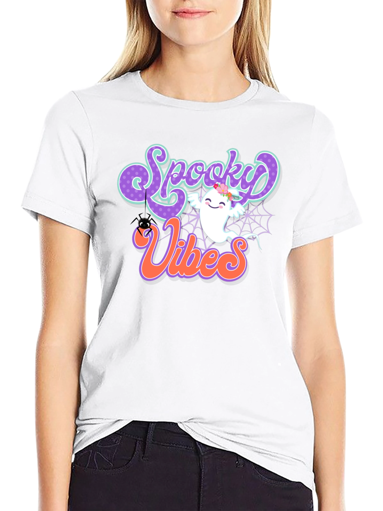 Spooky Vibes Halloween T-Shirt