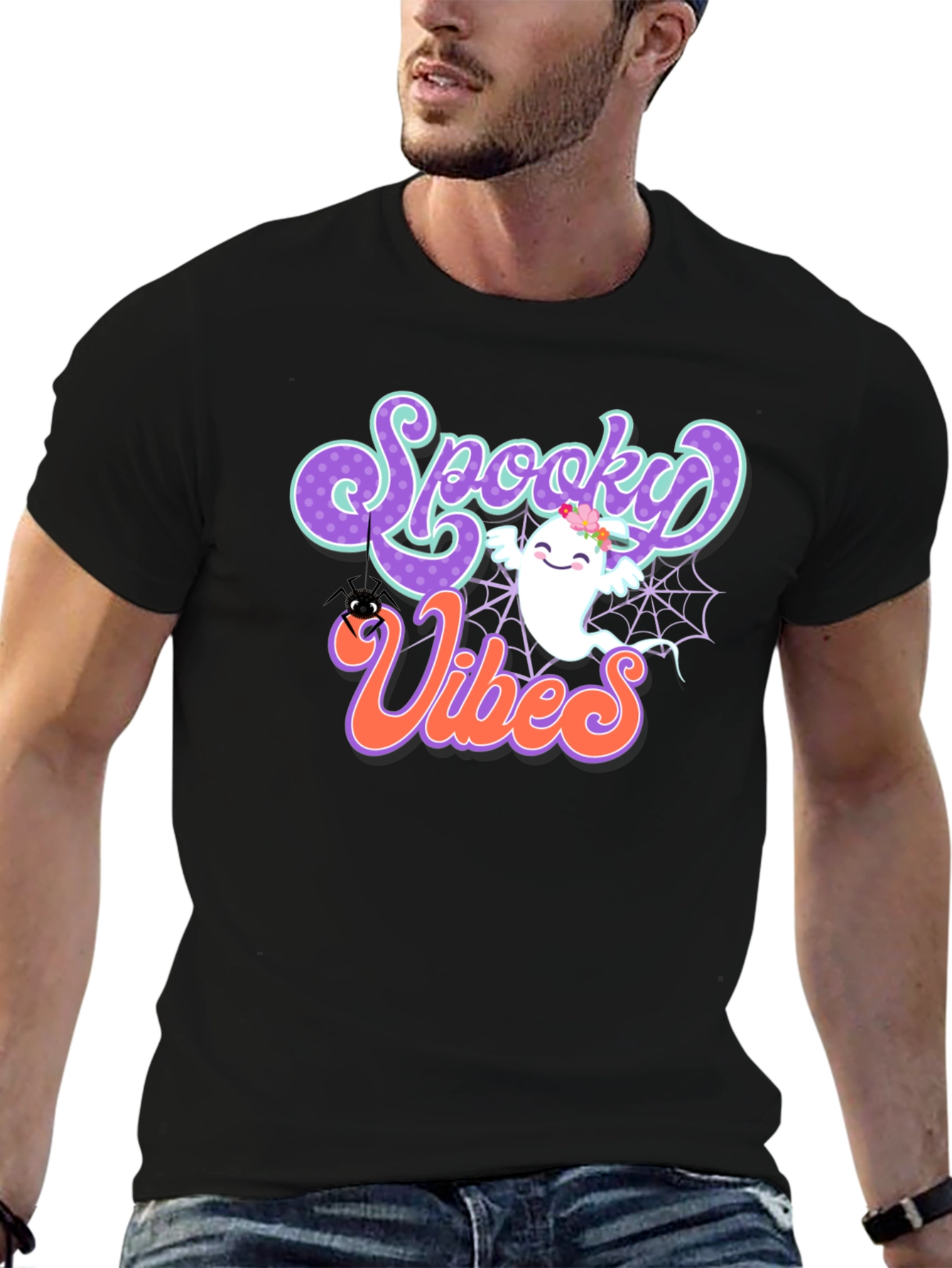 Spooky Vibes Halloween T-Shirt