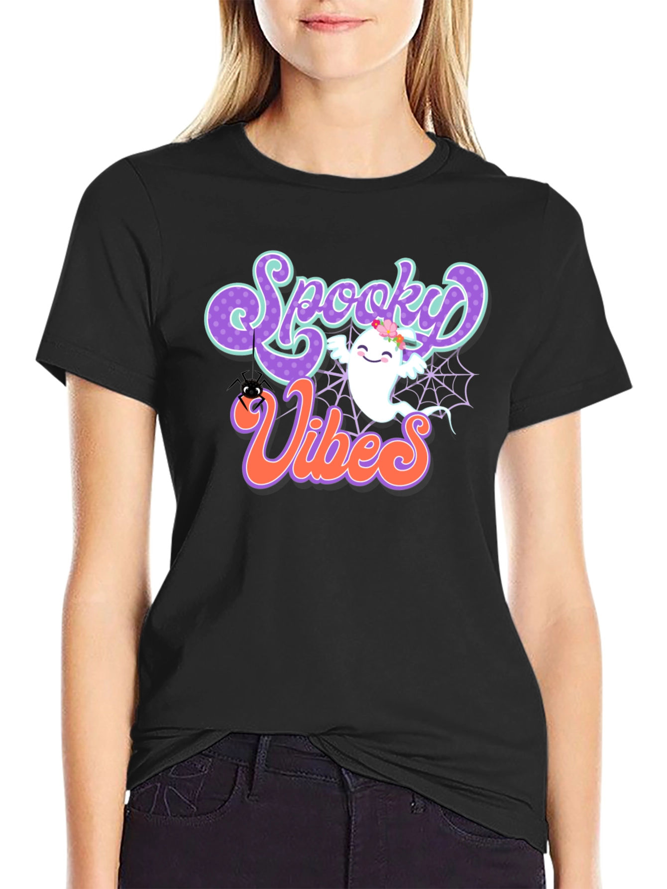 Spooky Vibes Halloween T-Shirt