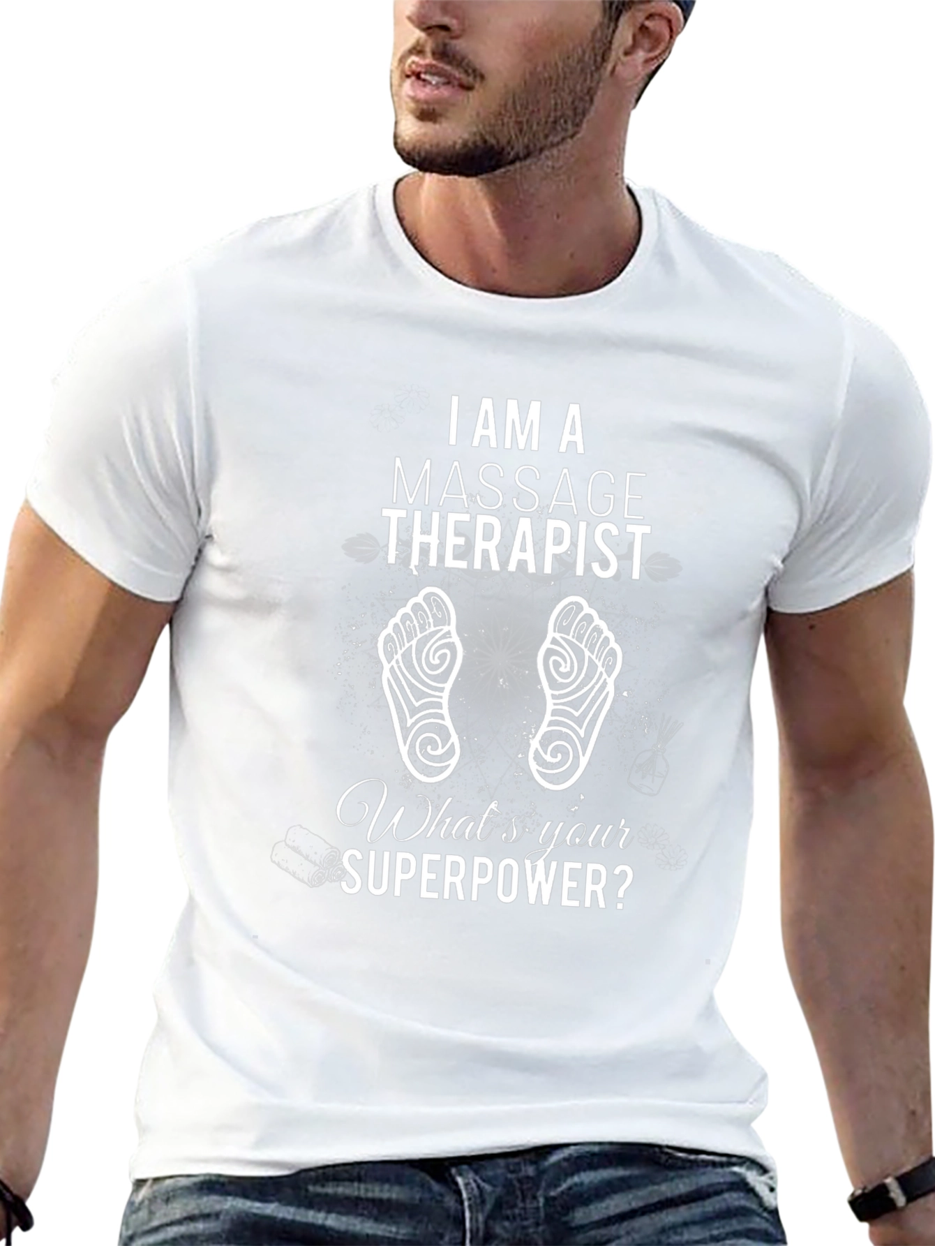 Massage Therapist Superpower T-Shirt - Relax & Rejuvenate