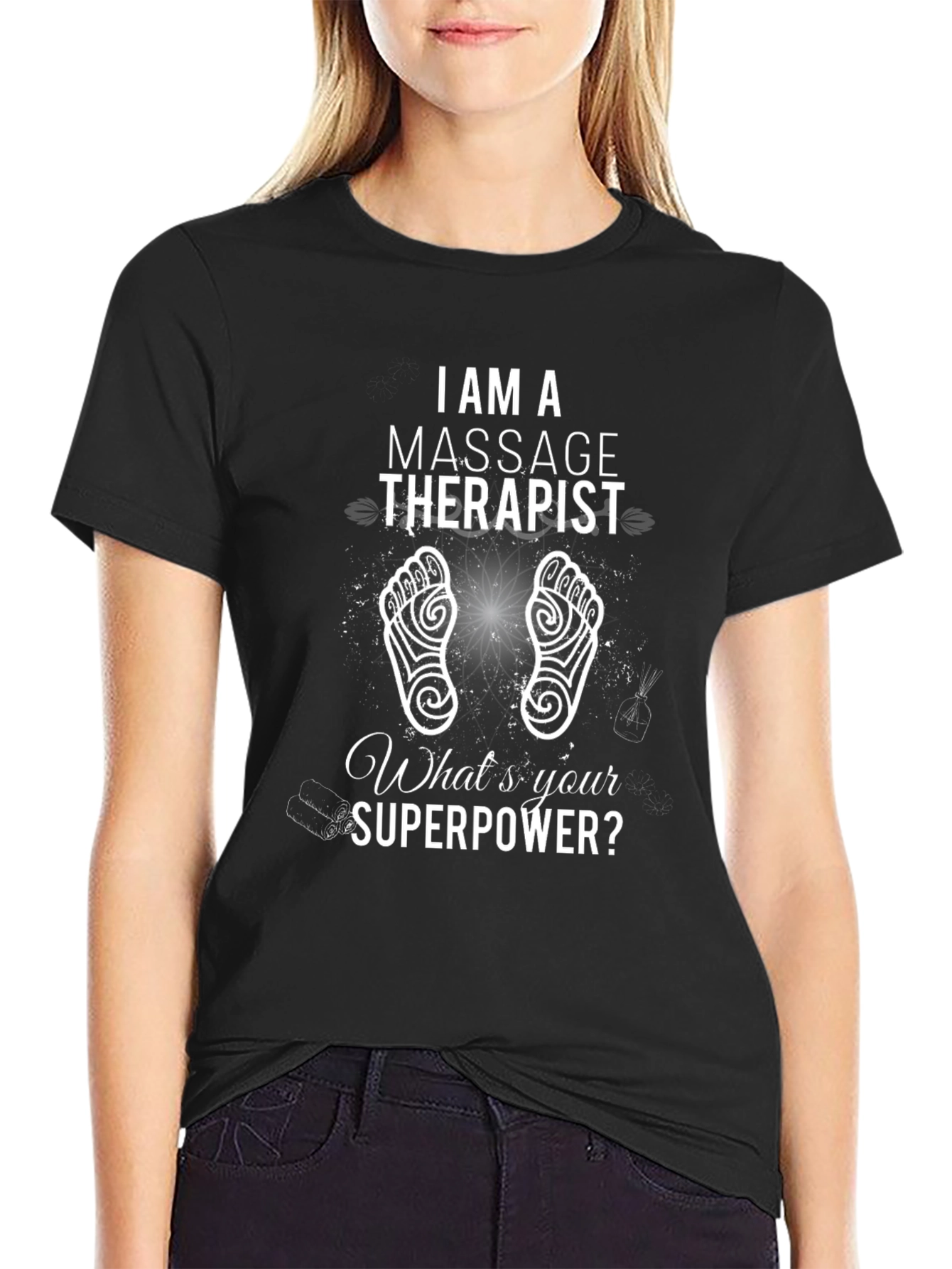 Massage Therapist Superpower T-Shirt - Relax & Rejuvenate