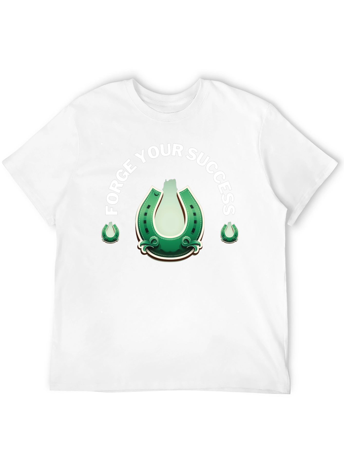 Forge Your Success Horseshoe Graphic T-Shirt