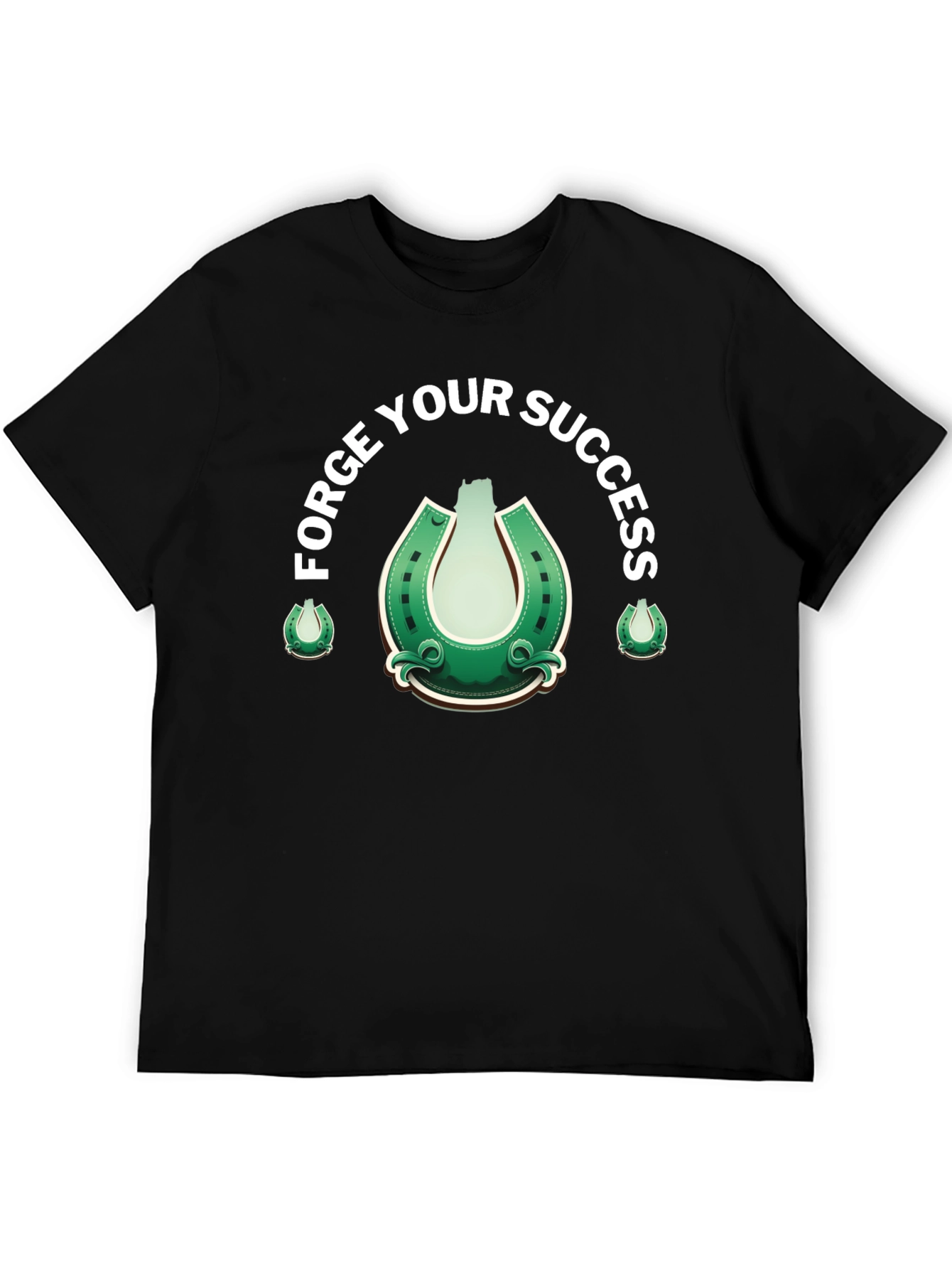 Forge Your Success Horseshoe Graphic T-Shirt