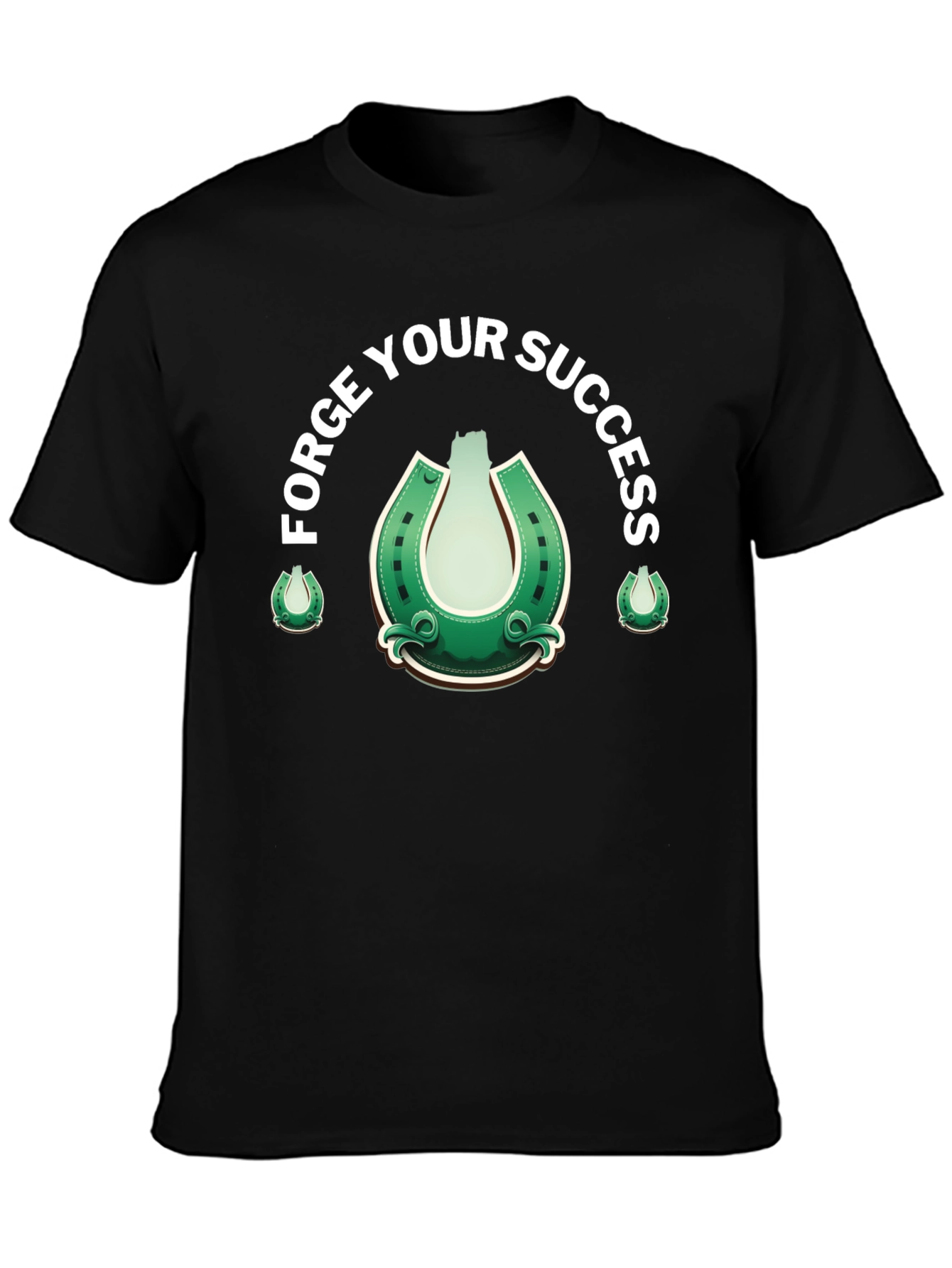 Forge Your Success Horseshoe Graphic T-Shirt