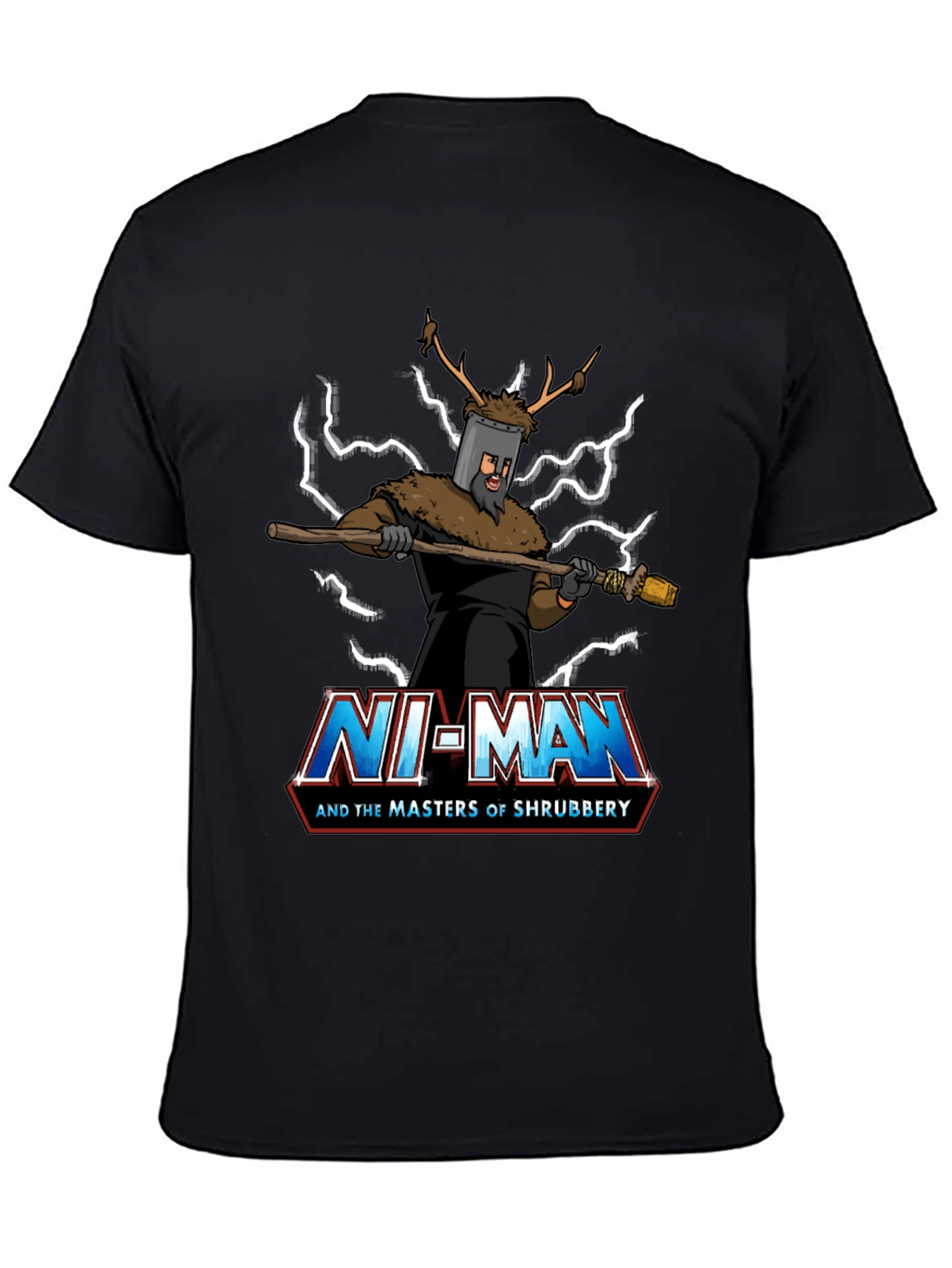 Ni-Man and the Masters of Shrubbery T-Shirt