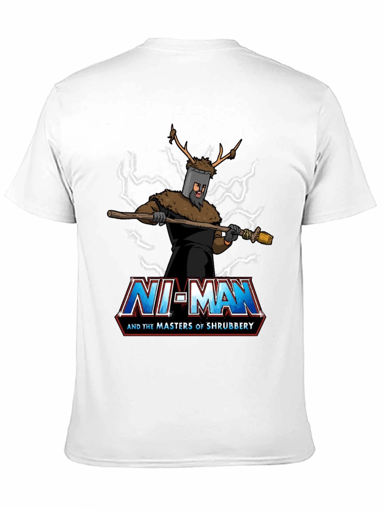 Ni-Man and the Masters of Shrubbery T-Shirt