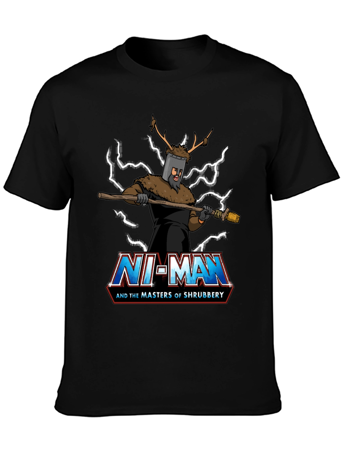 Ni-Man and the Masters of Shrubbery T-Shirt