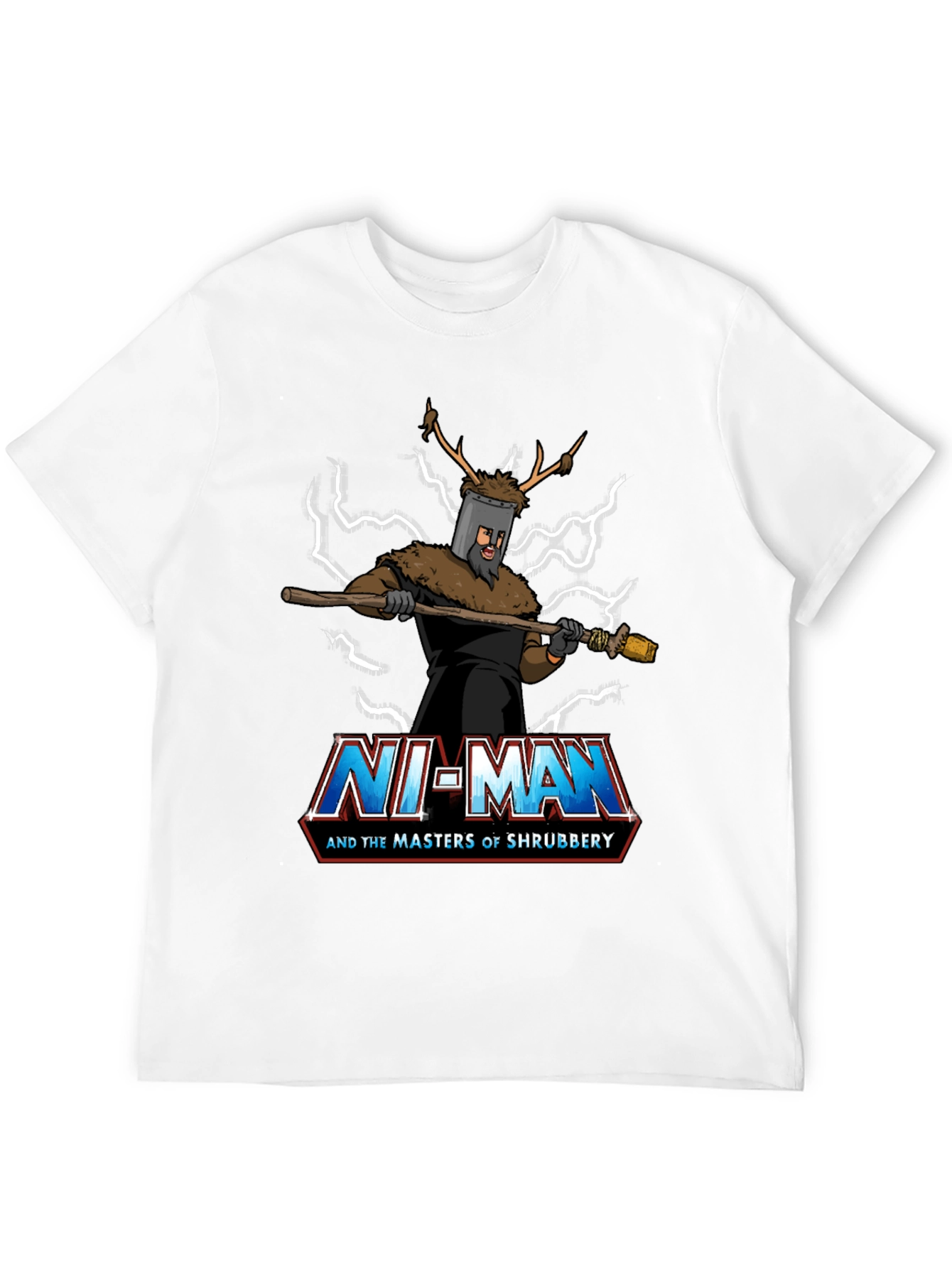 Ni-Man and the Masters of Shrubbery T-Shirt