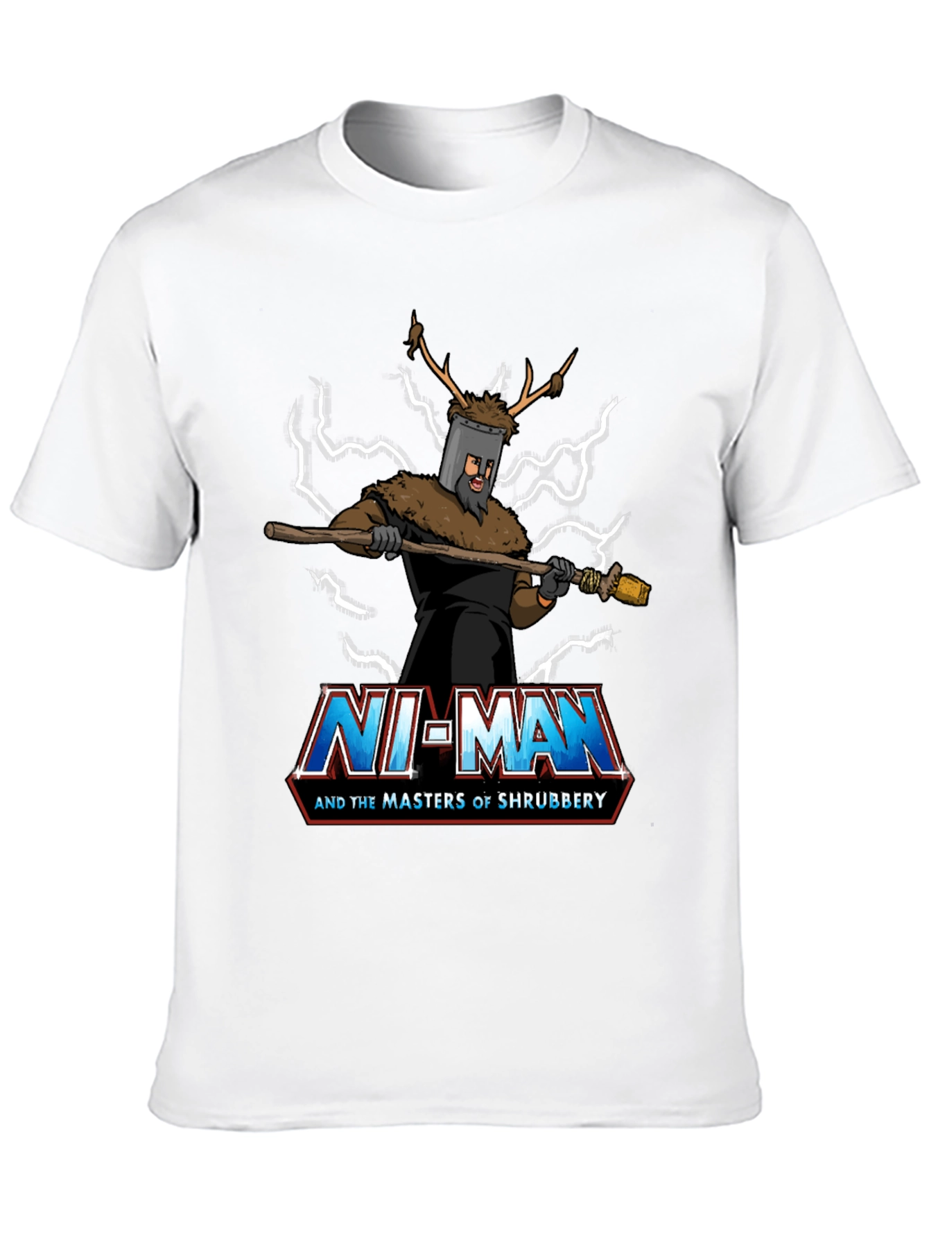 Ni-Man and the Masters of Shrubbery T-Shirt