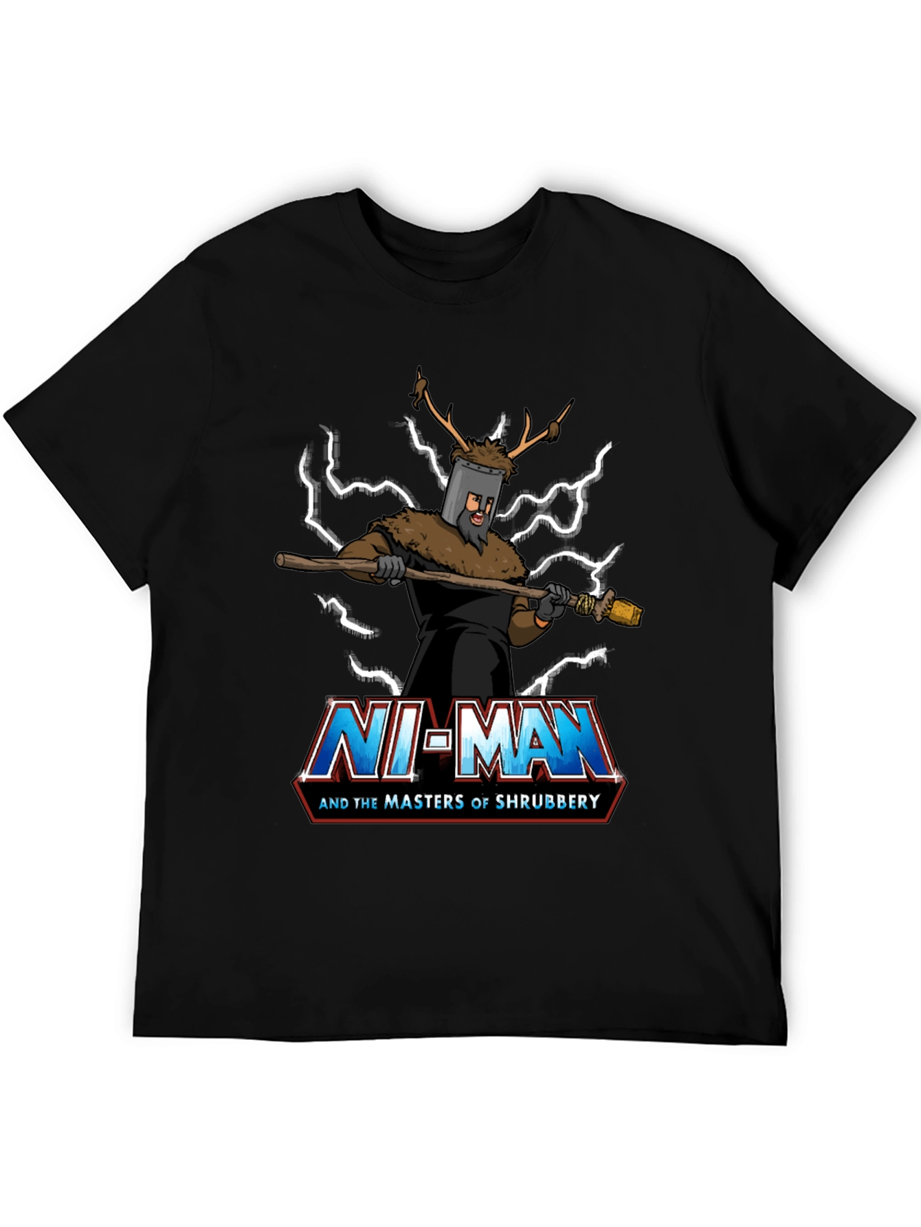 Ni-Man and the Masters of Shrubbery T-Shirt