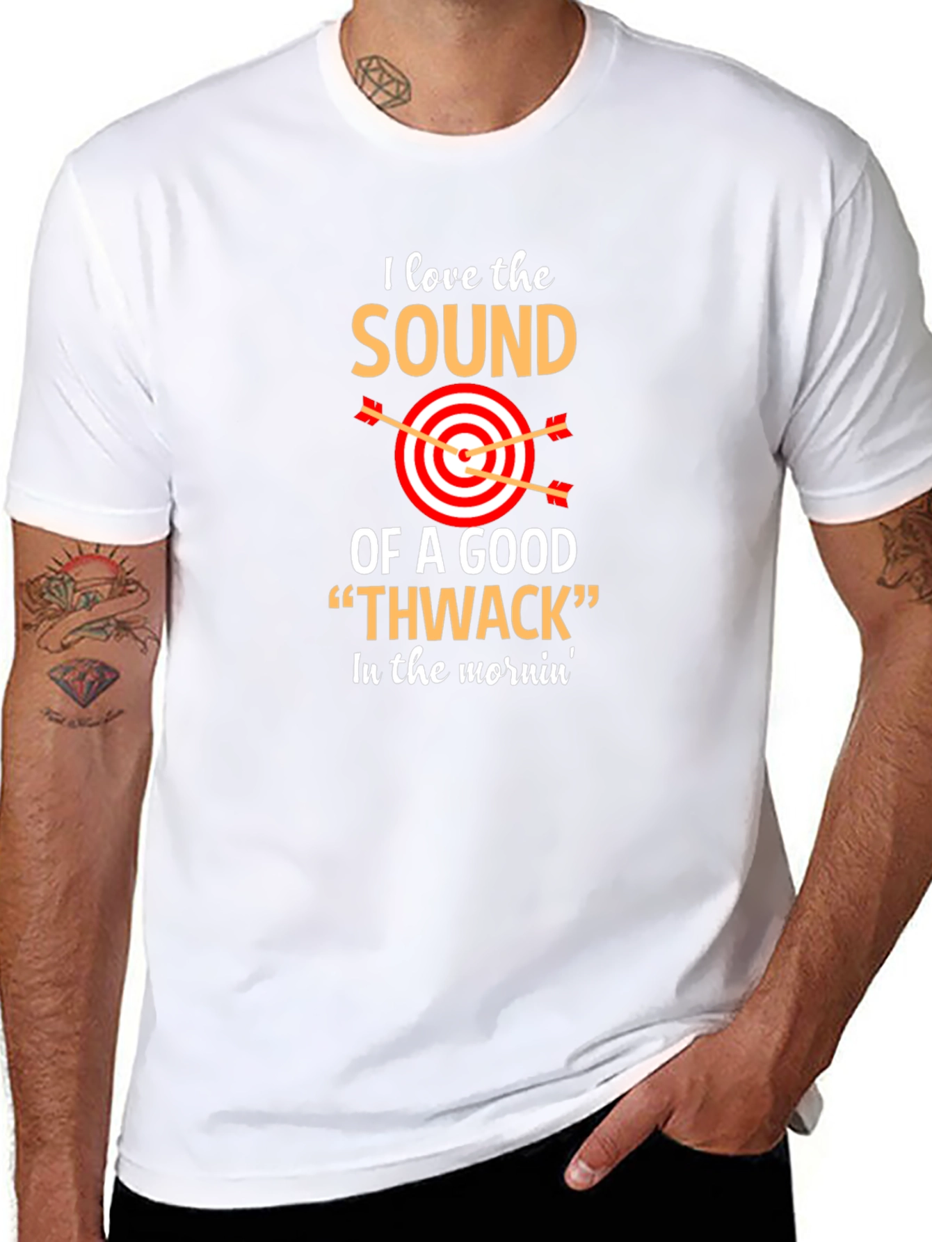 Archery Humor T-Shirt: Thwack Sound
